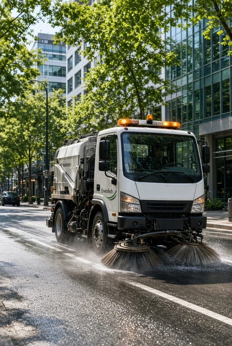 Single-Level Parking Garage Sweeping (one-time)
