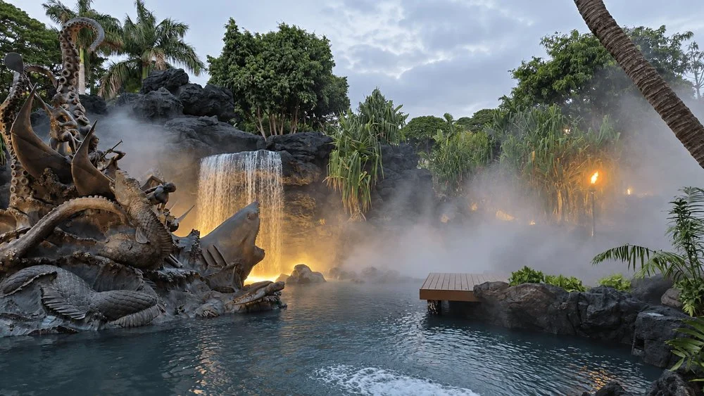 King's Pond at the Four Seasons Resort Hualālai