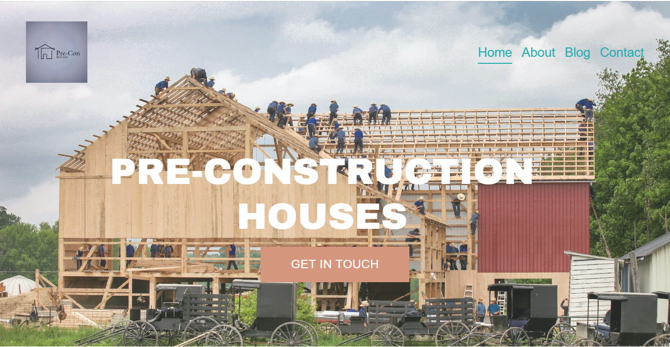 Pre-construction Houses