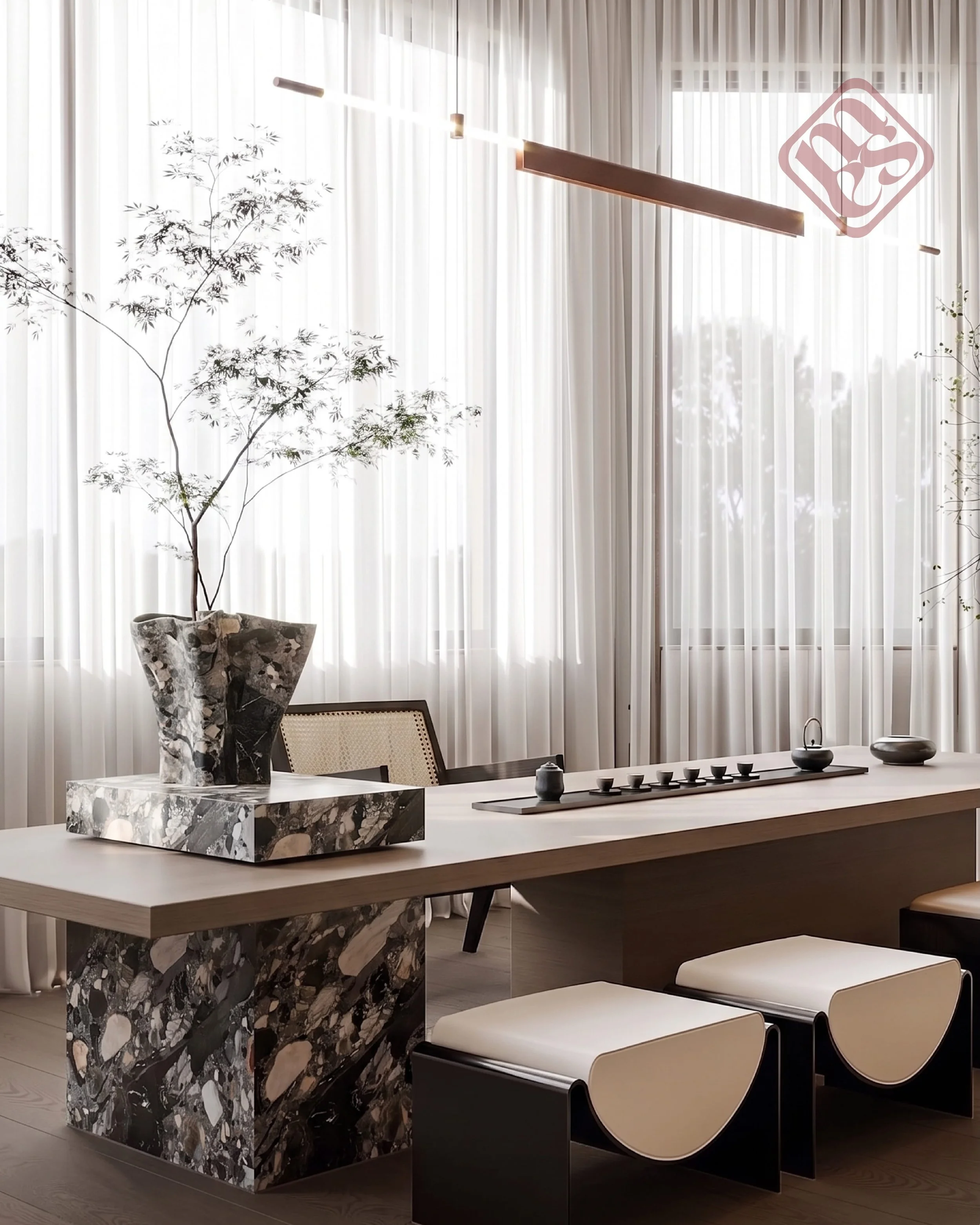Sculpted by nature. Refined by design.Every surface tells a story through texture, depth, and movement.

For inquiries &amp; custom projects:📞 +355 68 933 5733

#MateriaEliteStone #LuxuryStone #MarbleDesign #ArchitecturalDesign #StoneTextures