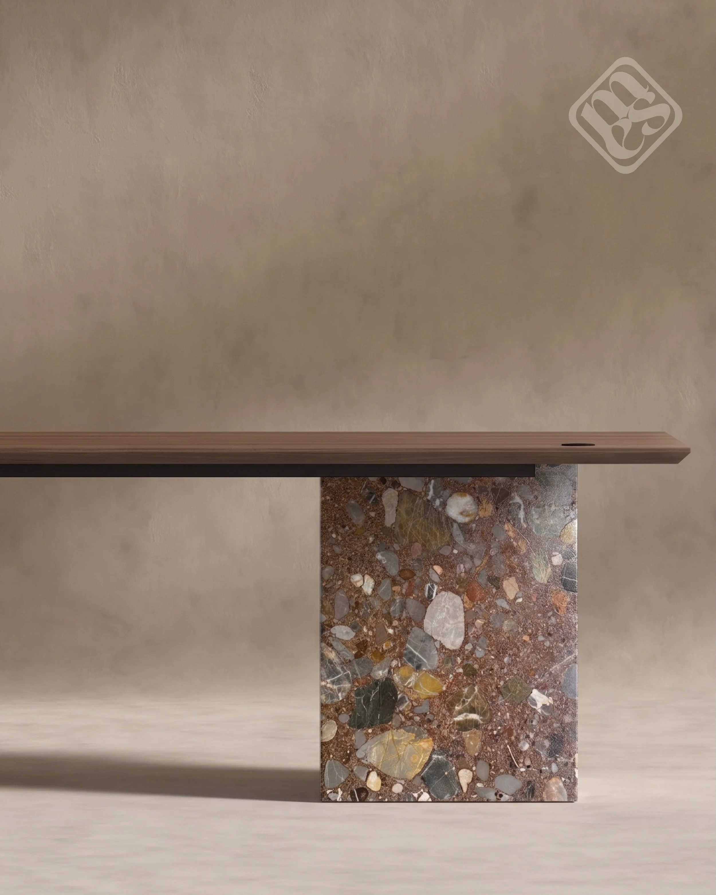 Minimal form. Maximum impact.
A refined composition of wood, texture, and natural stone.

For inquiries &amp; custom projects:
📞 +355 68 933 5733

#MateriaEliteStone #LuxuryFurniture #StoneDesign #MinimalInteriors #LuxuryLiving