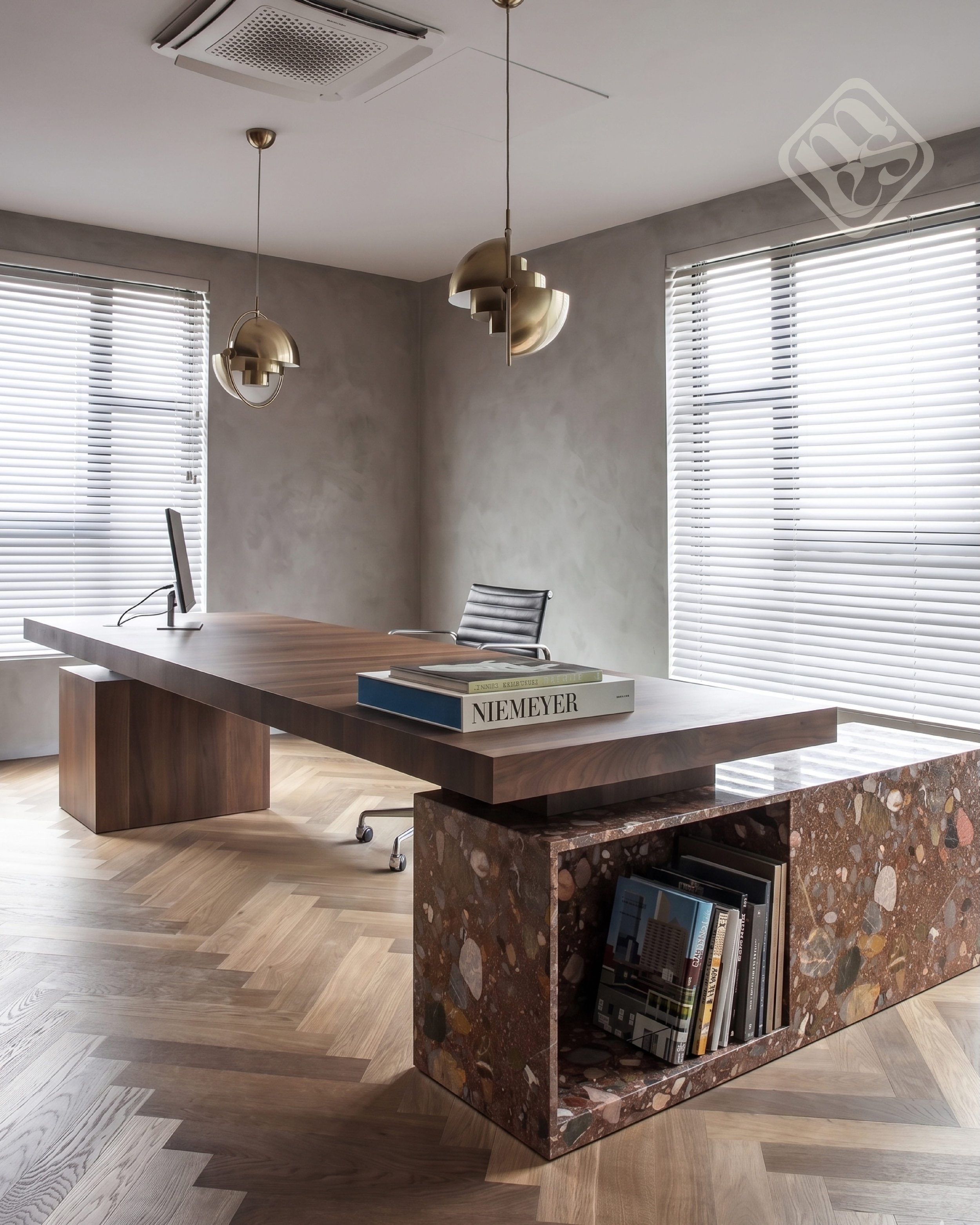 Where executive design meets natural craftsmanship.
Statement materials for spaces that lead with presence.

For inquiries &amp; custom projects:
📞 +355 68 933 5733

#MateriaEliteStone #OfficeDesign #LuxuryWorkspace #StoneFurniture #ContemporaryStyl