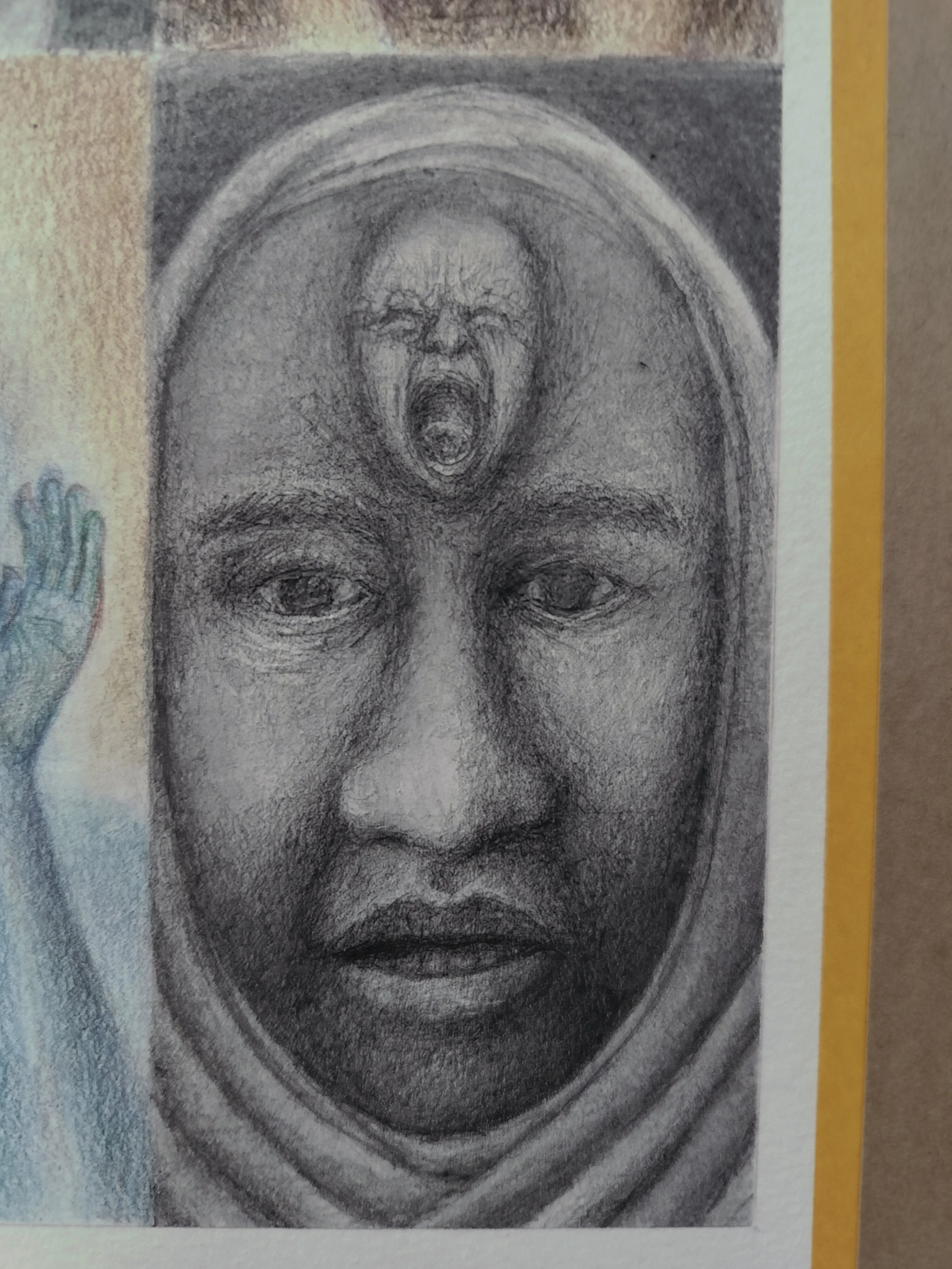 Detail from "Calendar: May" (2024)