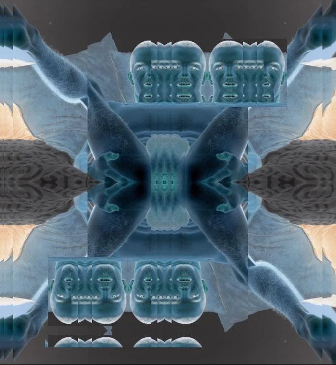 "Untitled" from Pornoshop series (2005)
Digitally manipulated pornographic image