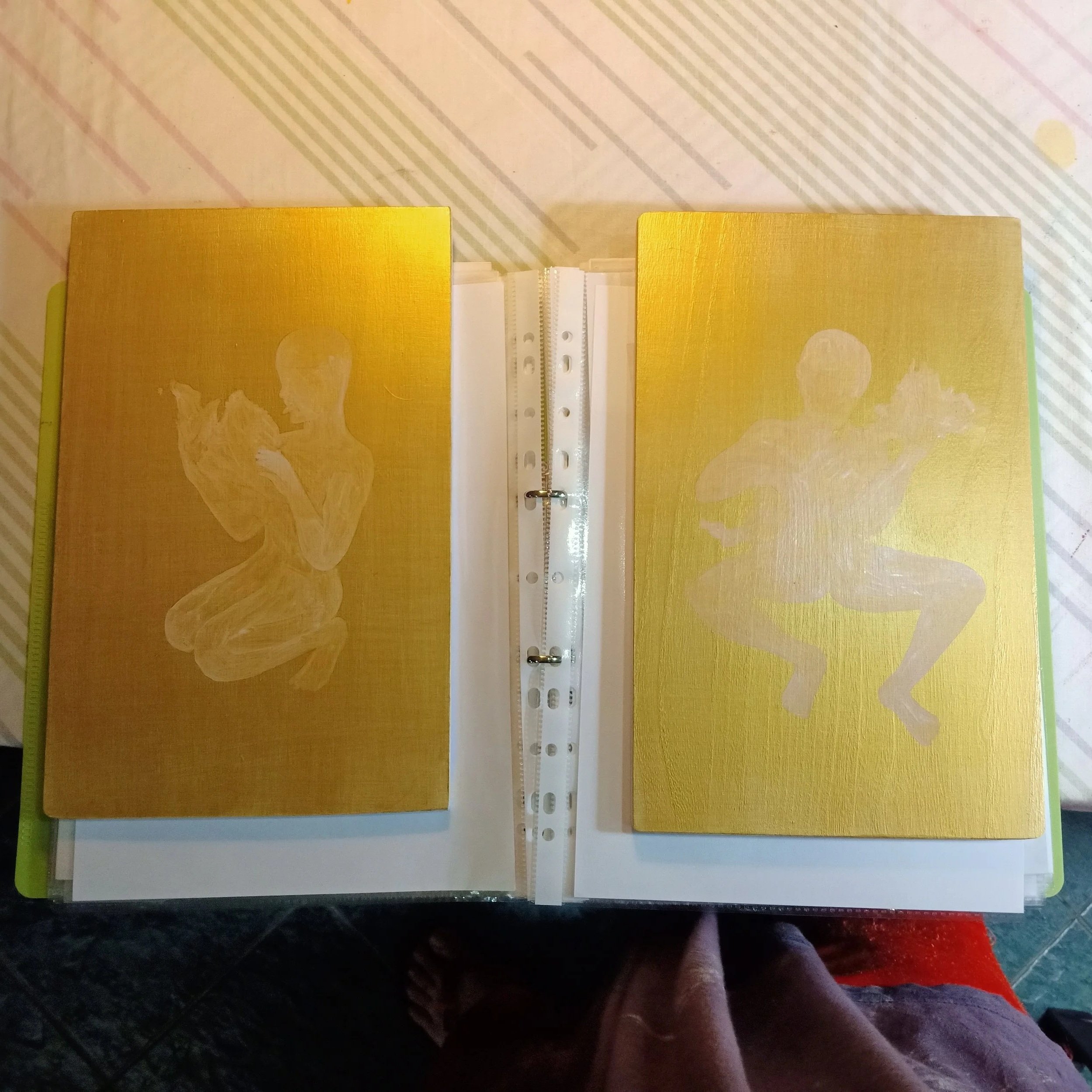 "The Scream" in progress