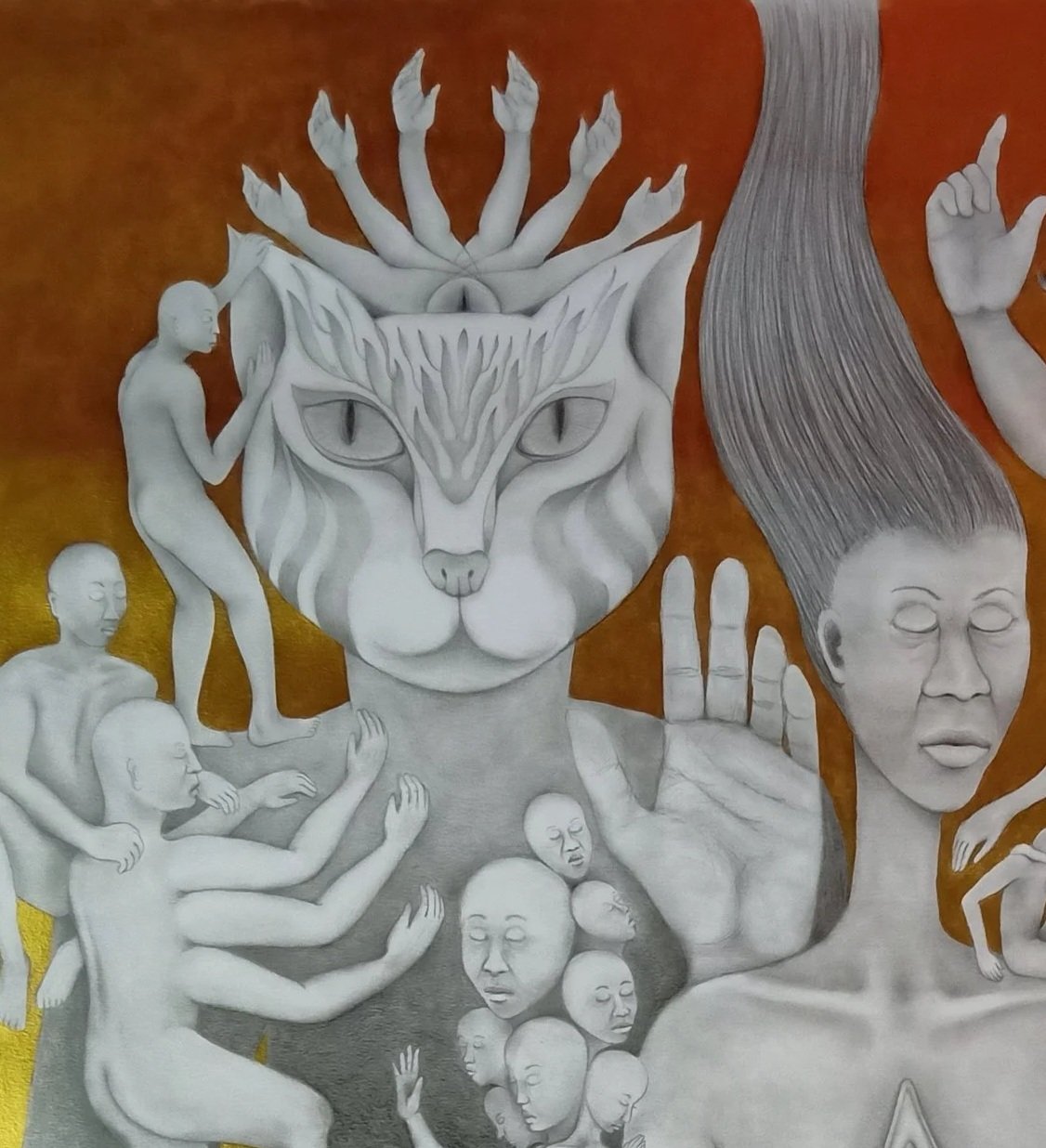 
Detail from “The Multitudes” (2020)
