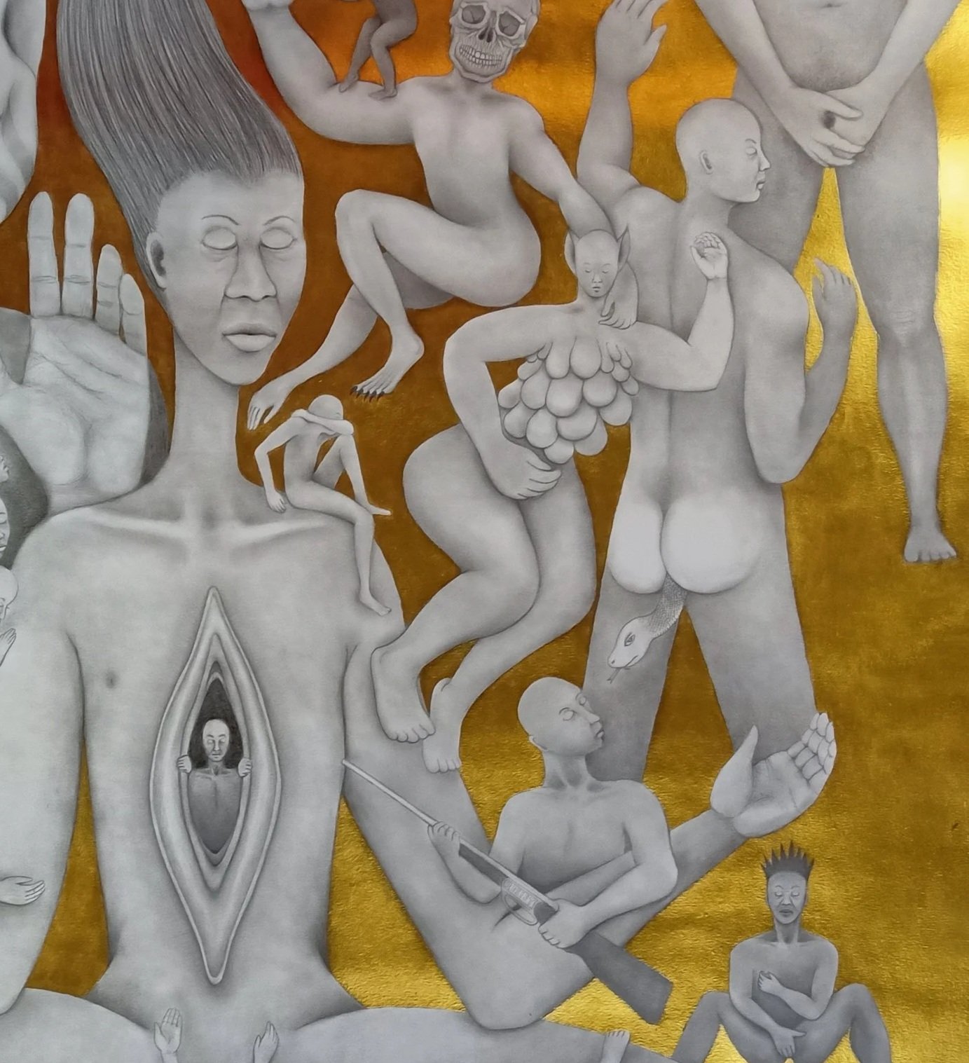 
Detail from “The Multitudes” (2020)