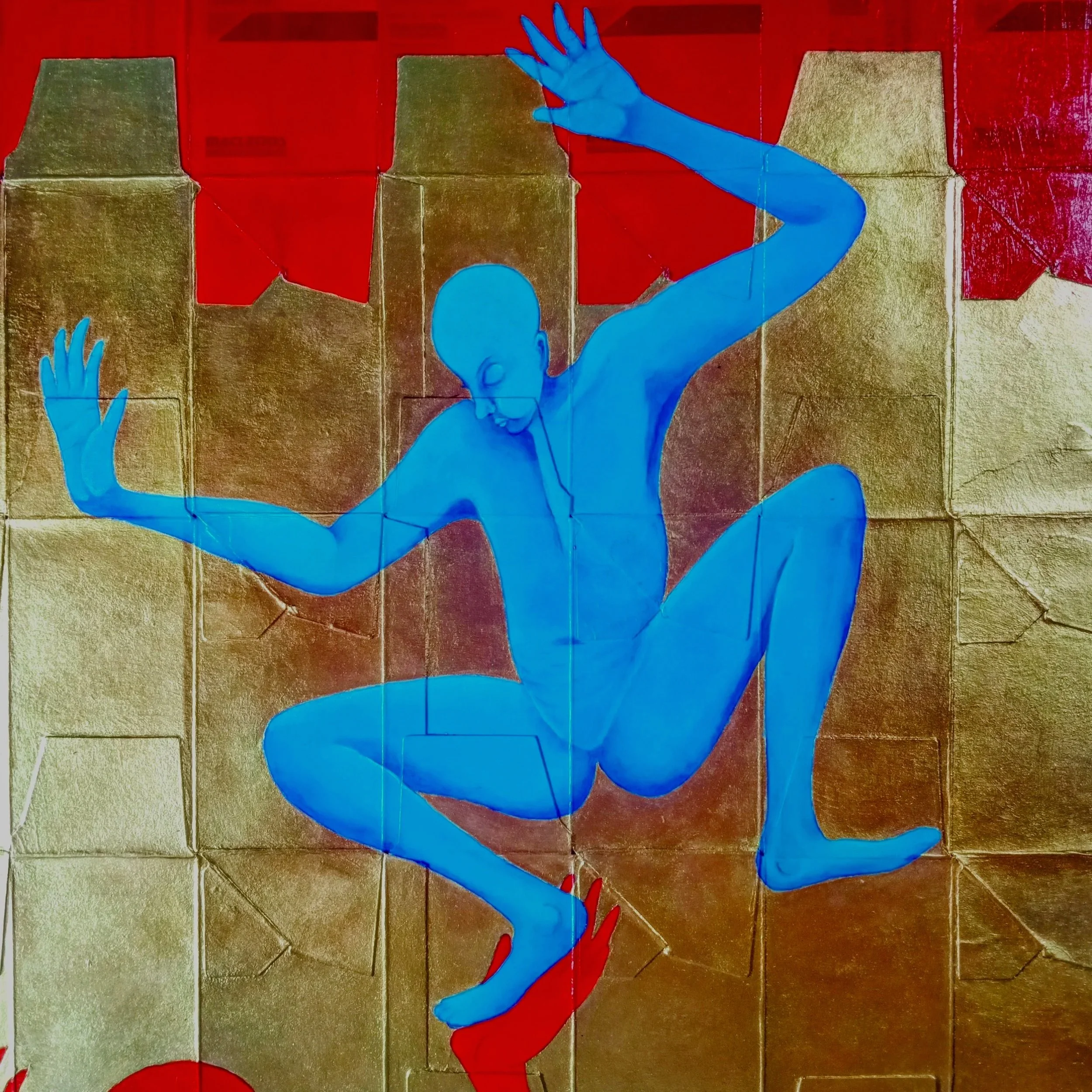 
Detail from “The Acrobat” (2020)