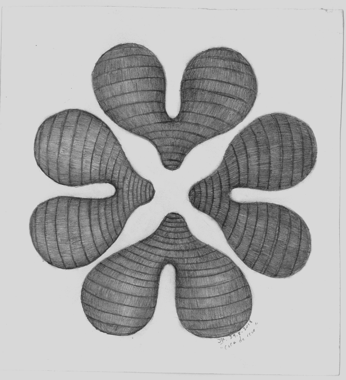 "Coco de Reve" (2016) | Graphite on cartridge paper