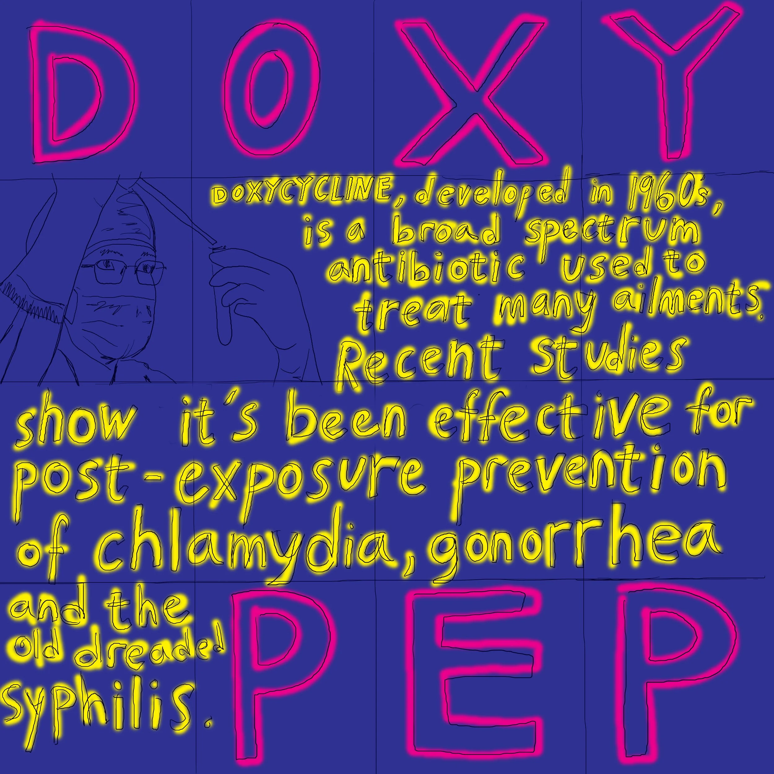 

Digital sketch for "DoxyPep"