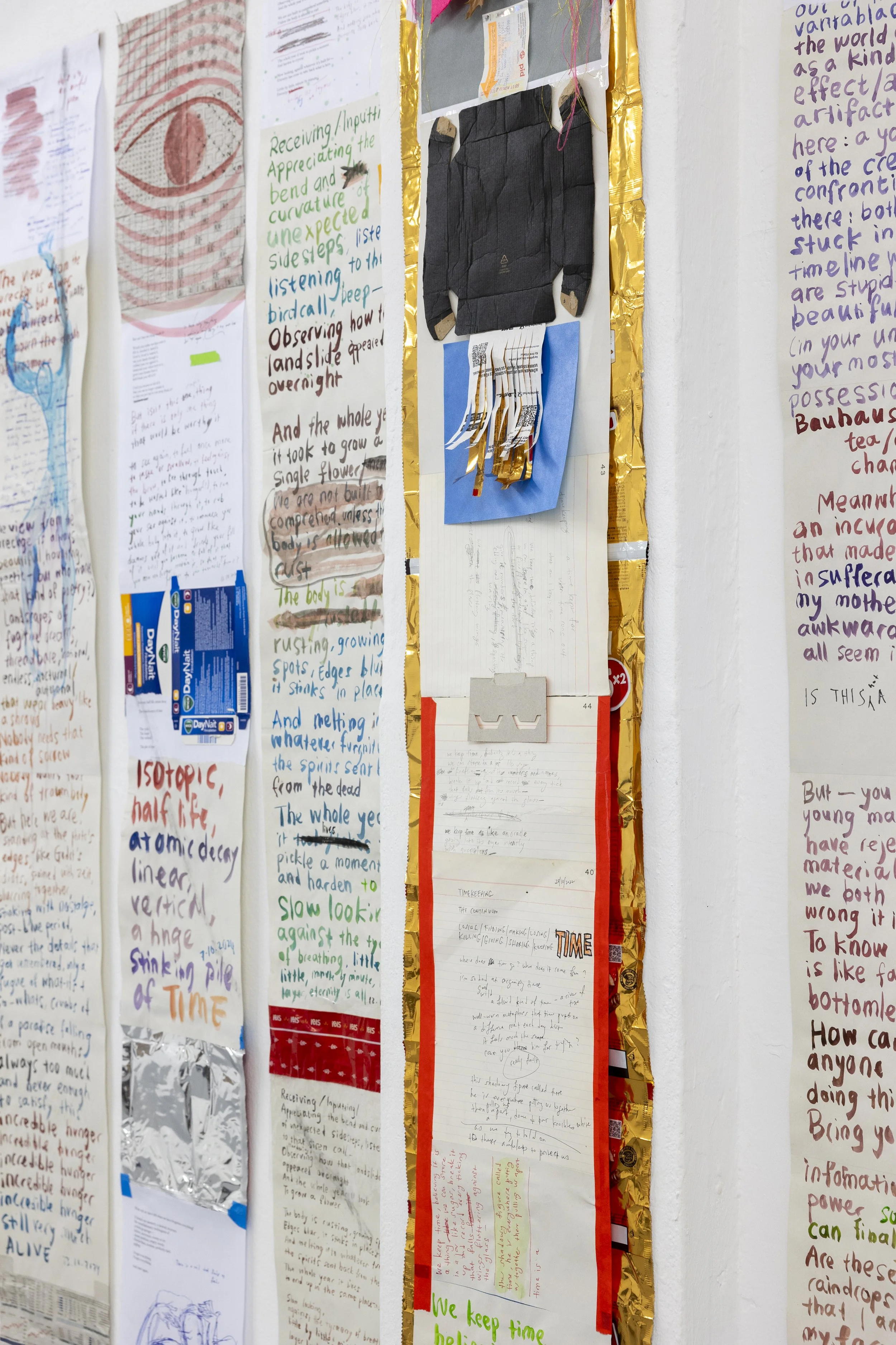 
Detail from "Secret Life of Poetry" (2024)