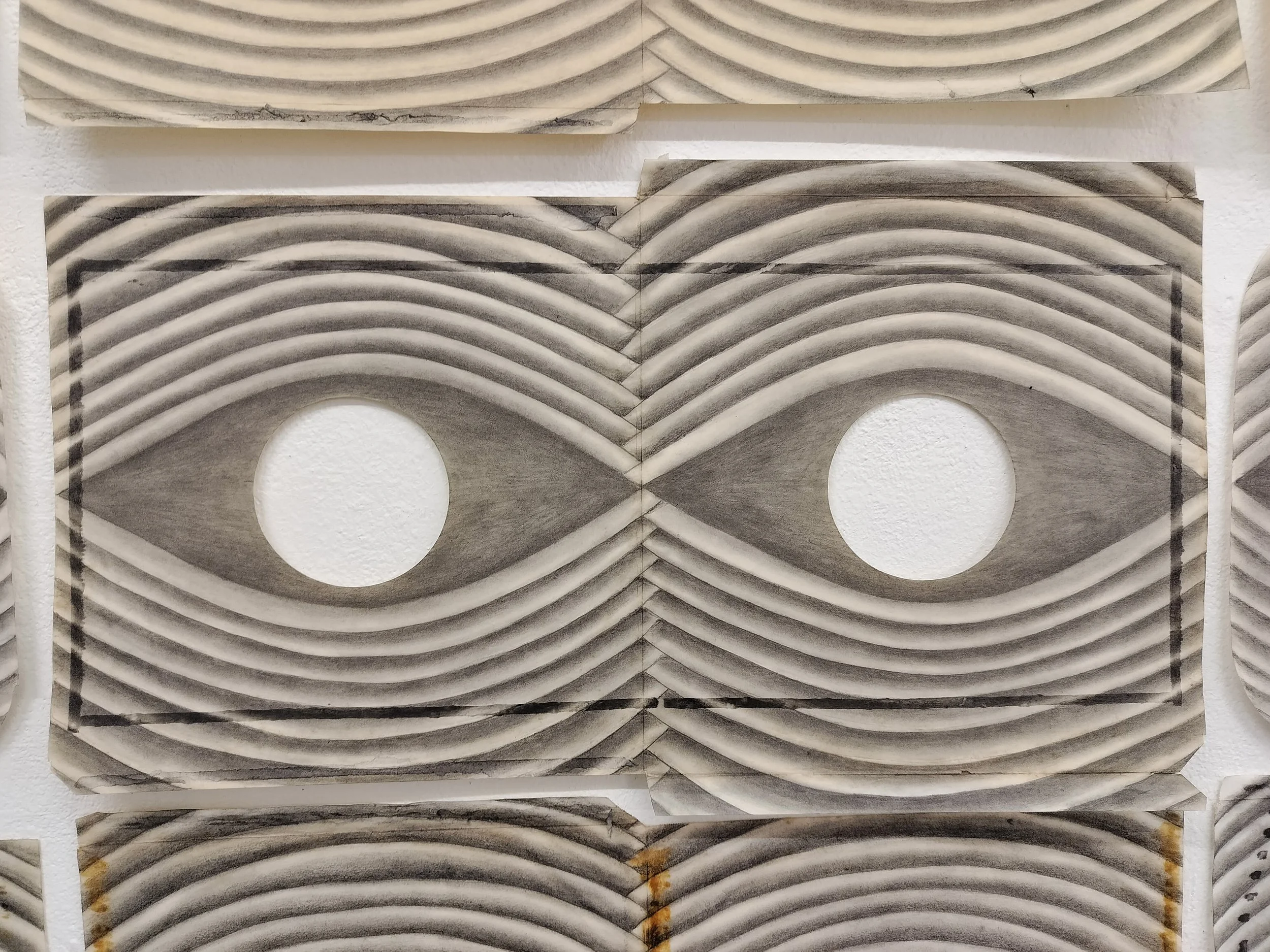 Detail from "Reveal" (2024) 