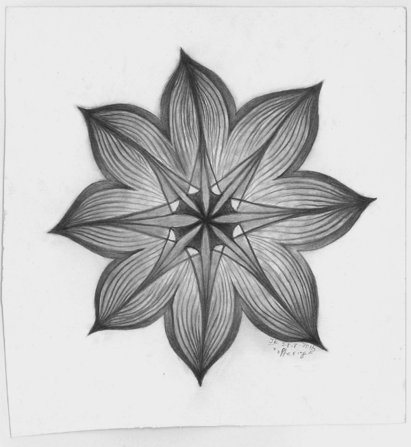 "Offering" (2016) | Graphite on cartridge paper