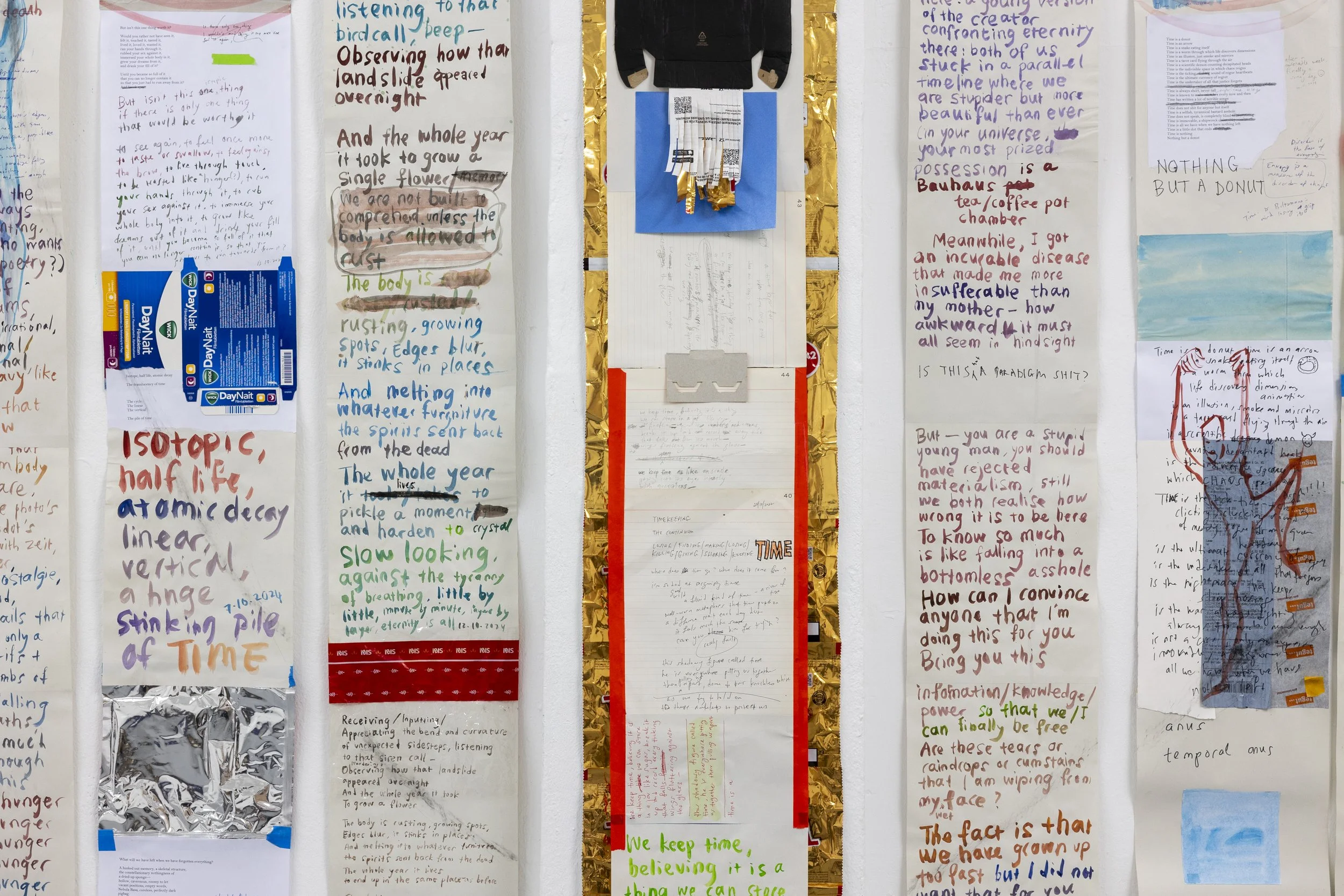 
Detail from "Secret Life of Poetry" (2024)