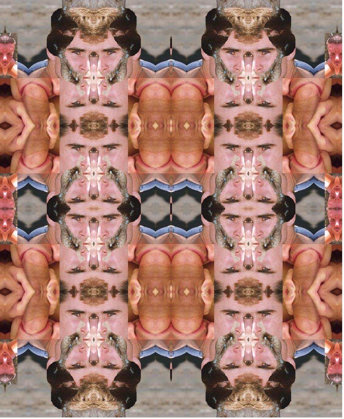 "Untitled" from Pornoshop series (2005)
Digitally manipulated pornographic image