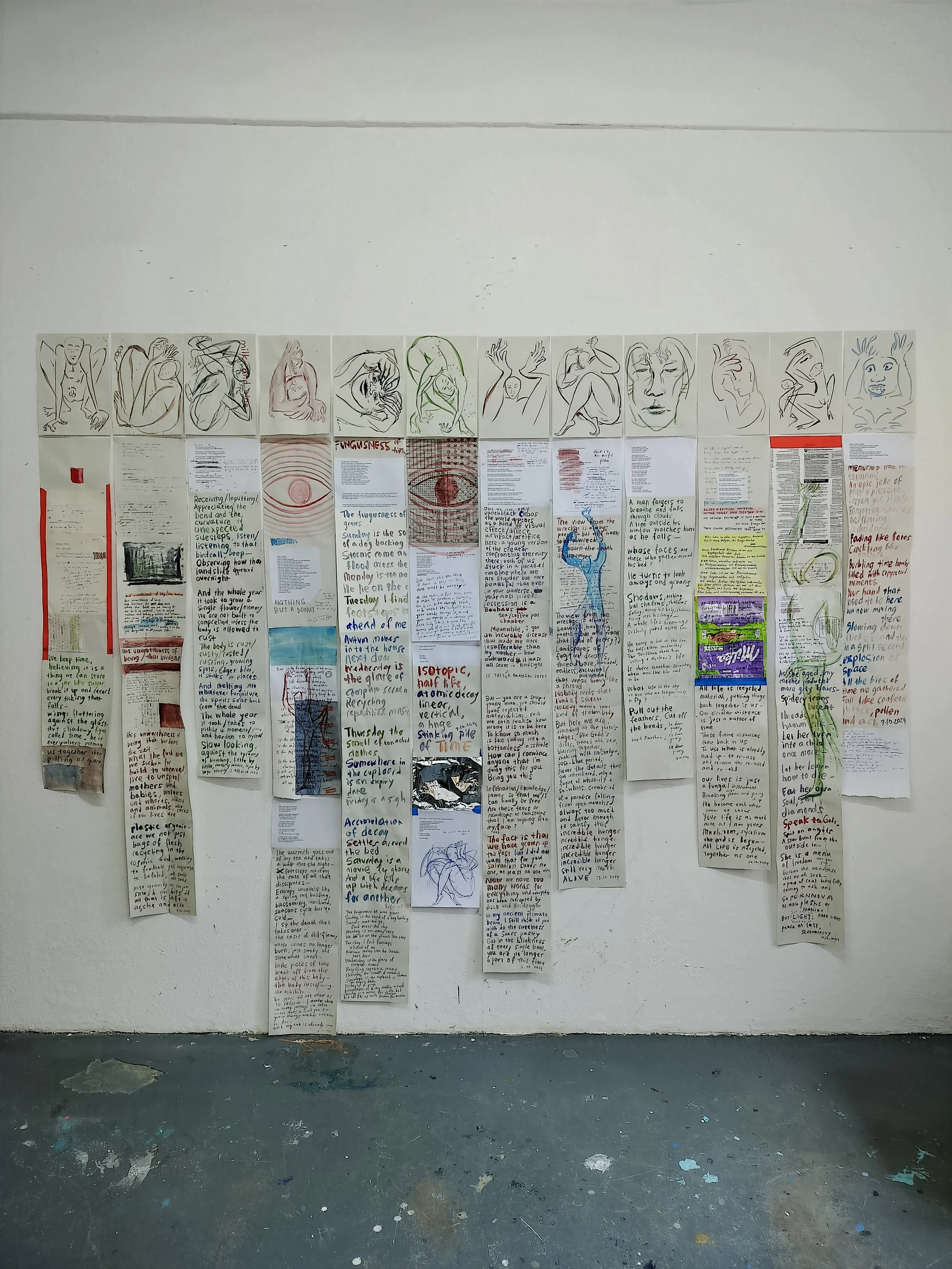 
Making of "Secret Life of Poetry" (2024) during basis e.V. Frankfurt residency