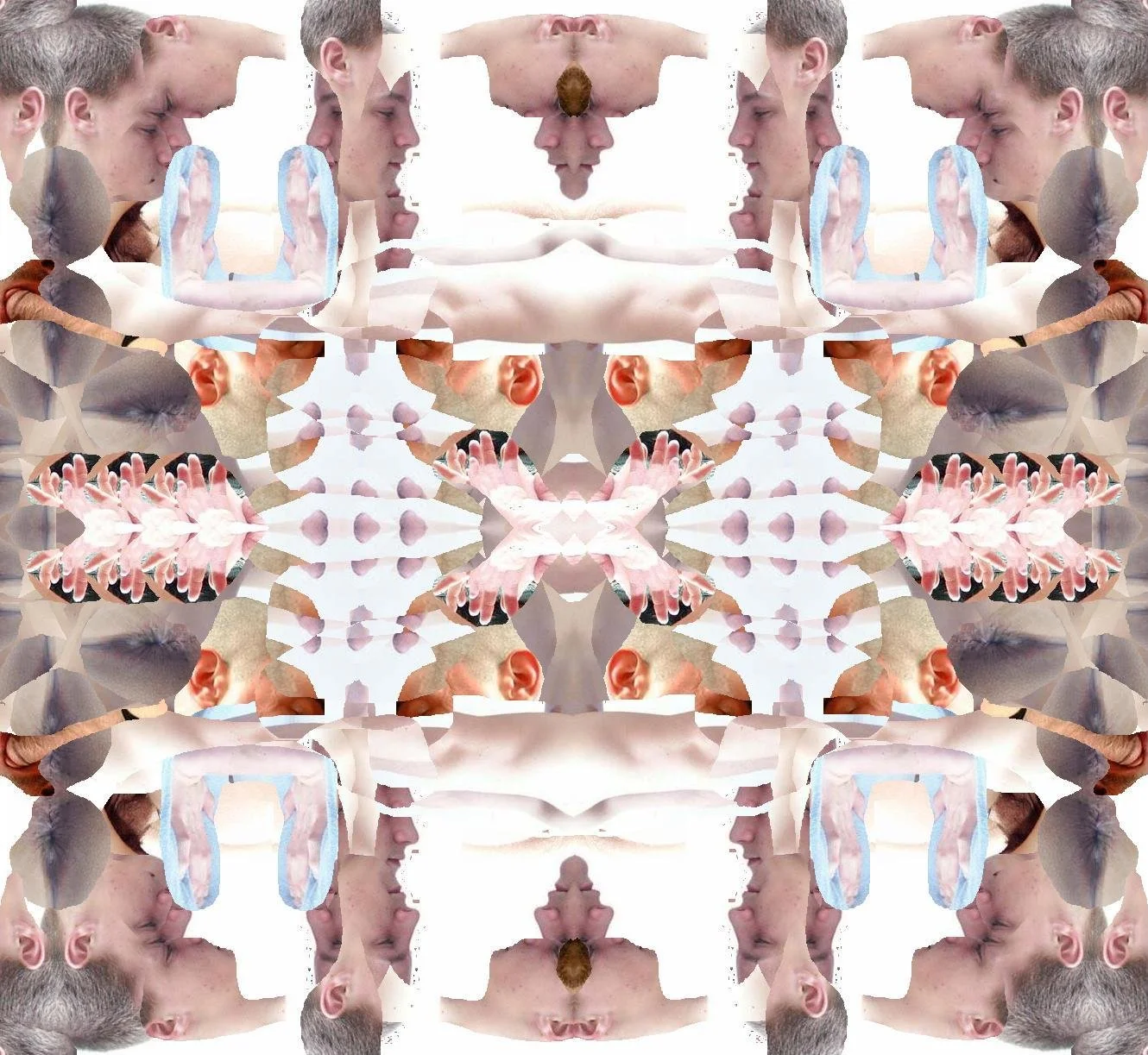 "Untitled" from Pornoshop series (2005) | Digitally manipulated pornographic image