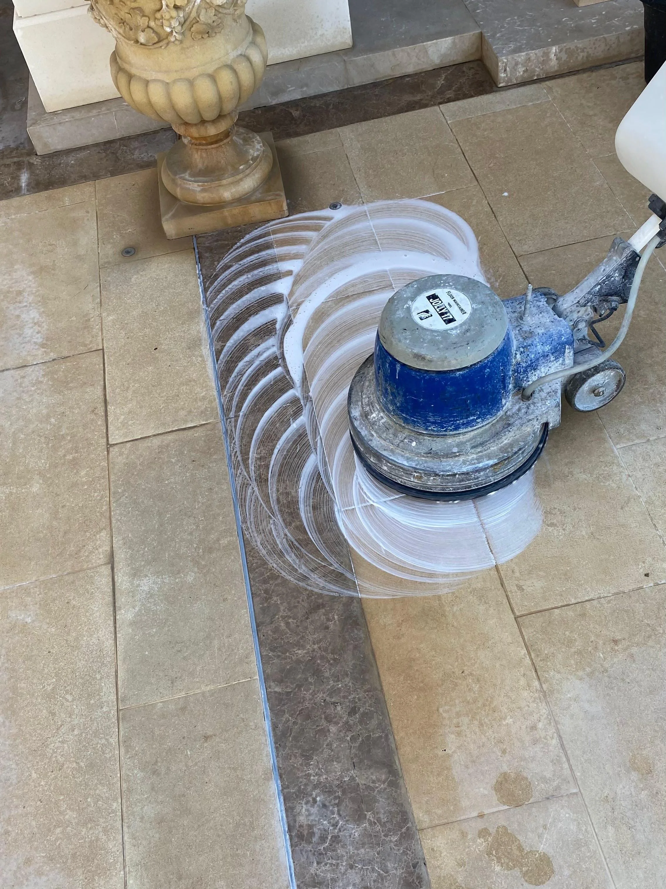 🧼Deep Stone Cleaning 🧼

Using some of the best professional cleaning products available on the market, we go deep to remove years of built-up dirt, grime, and residue trapped inside the stone.

These 4 photos show just how much dirt can be hidden d