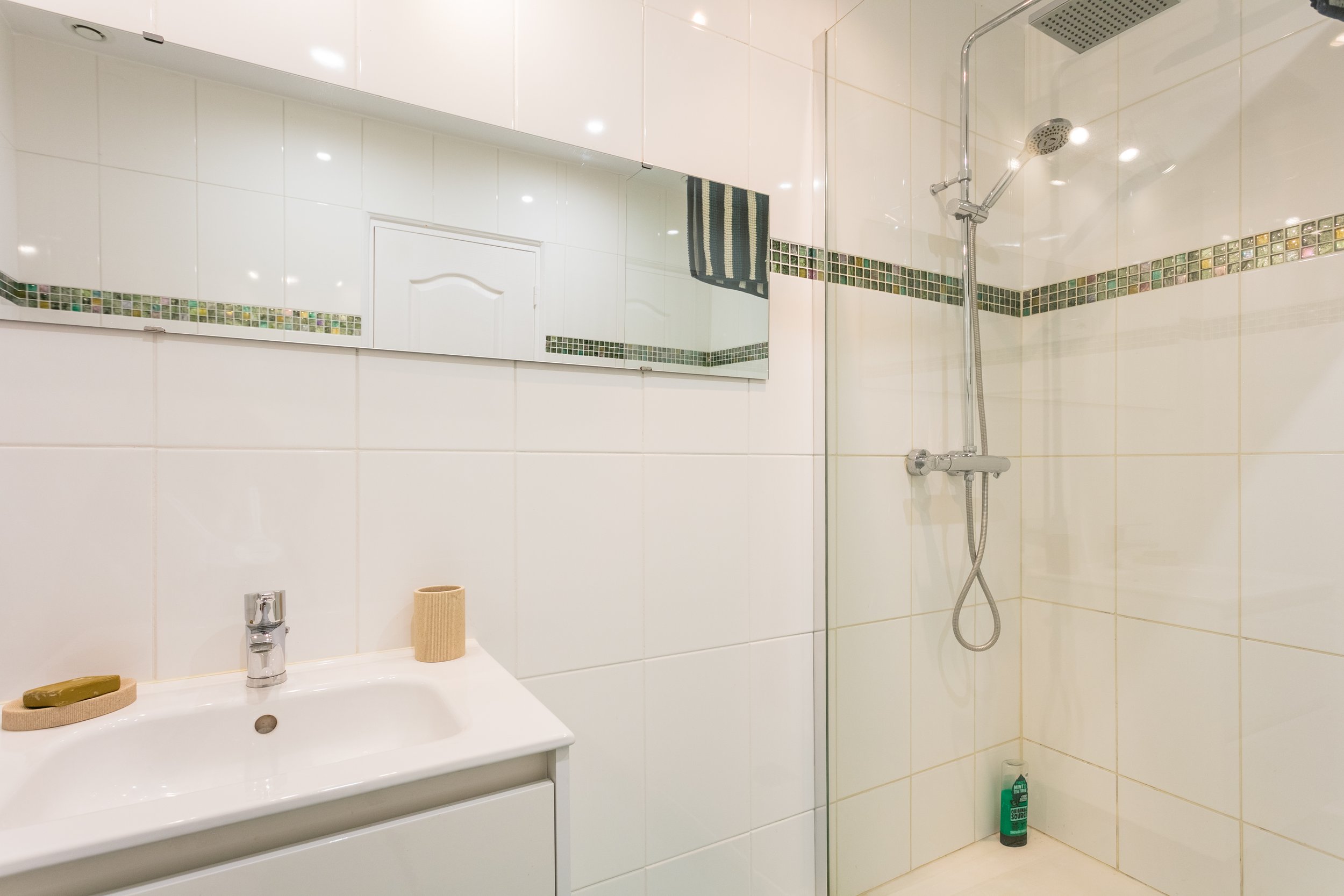 Downstairs shower room