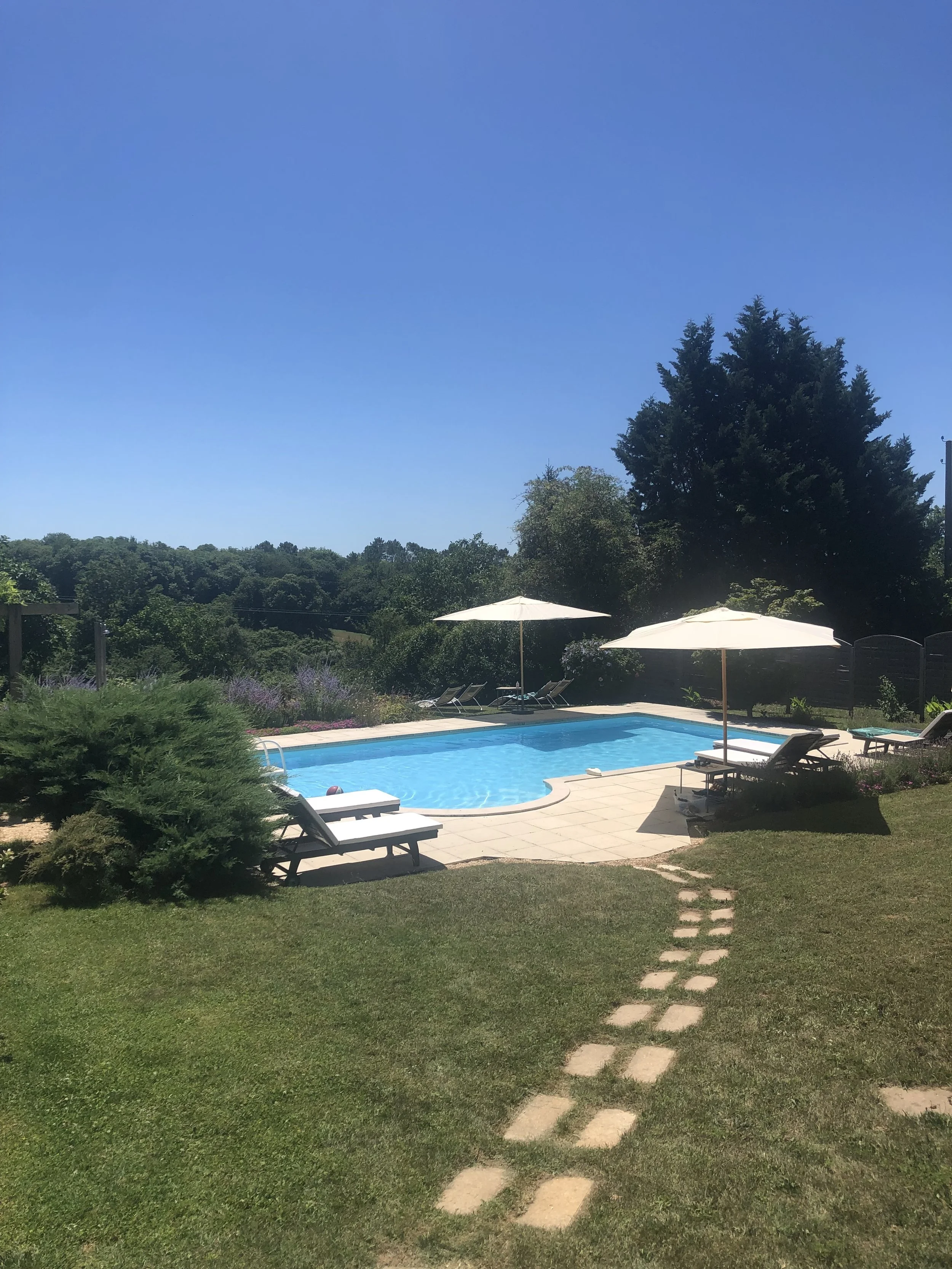 Path to the pool