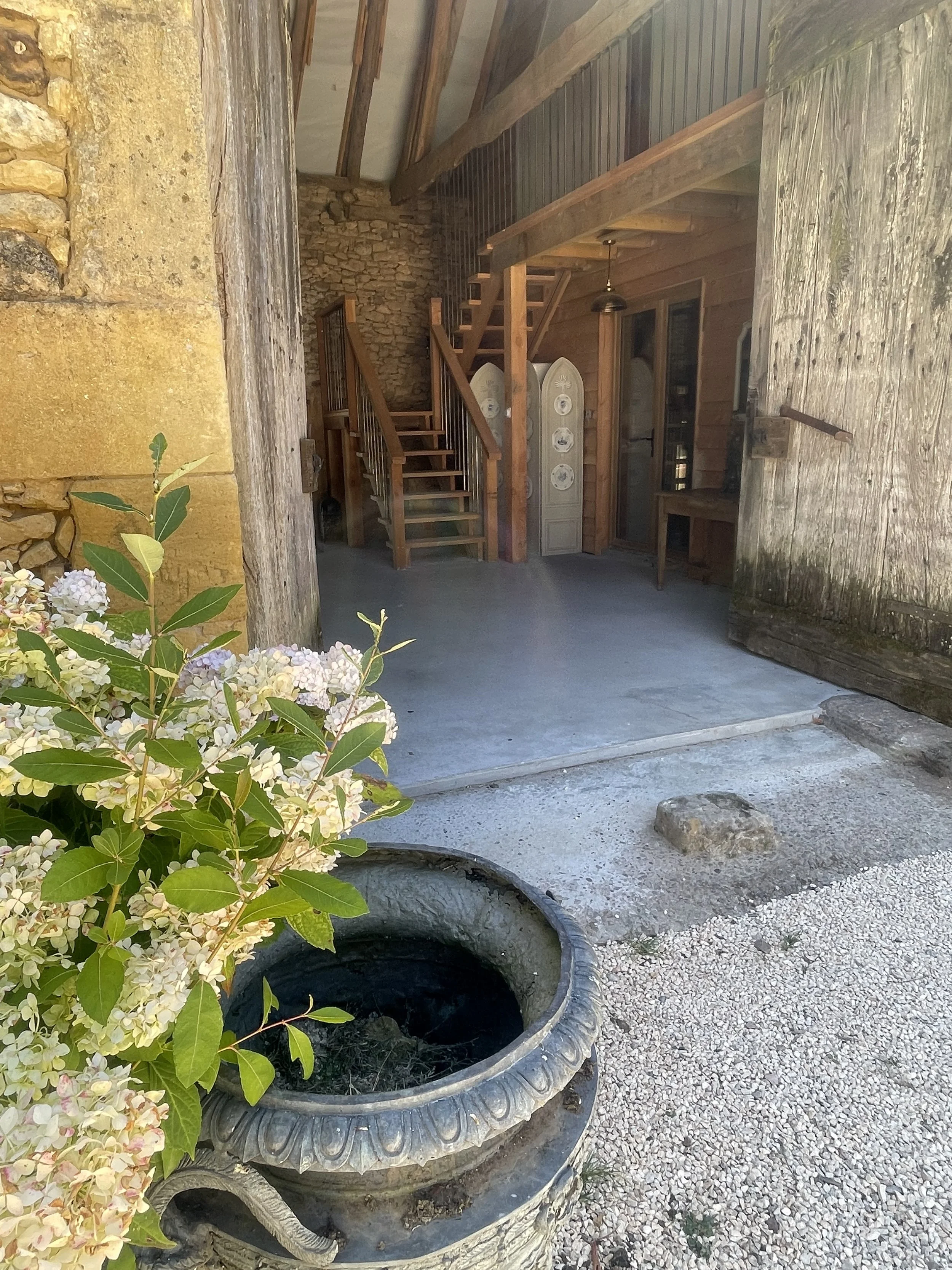 Barn entrance