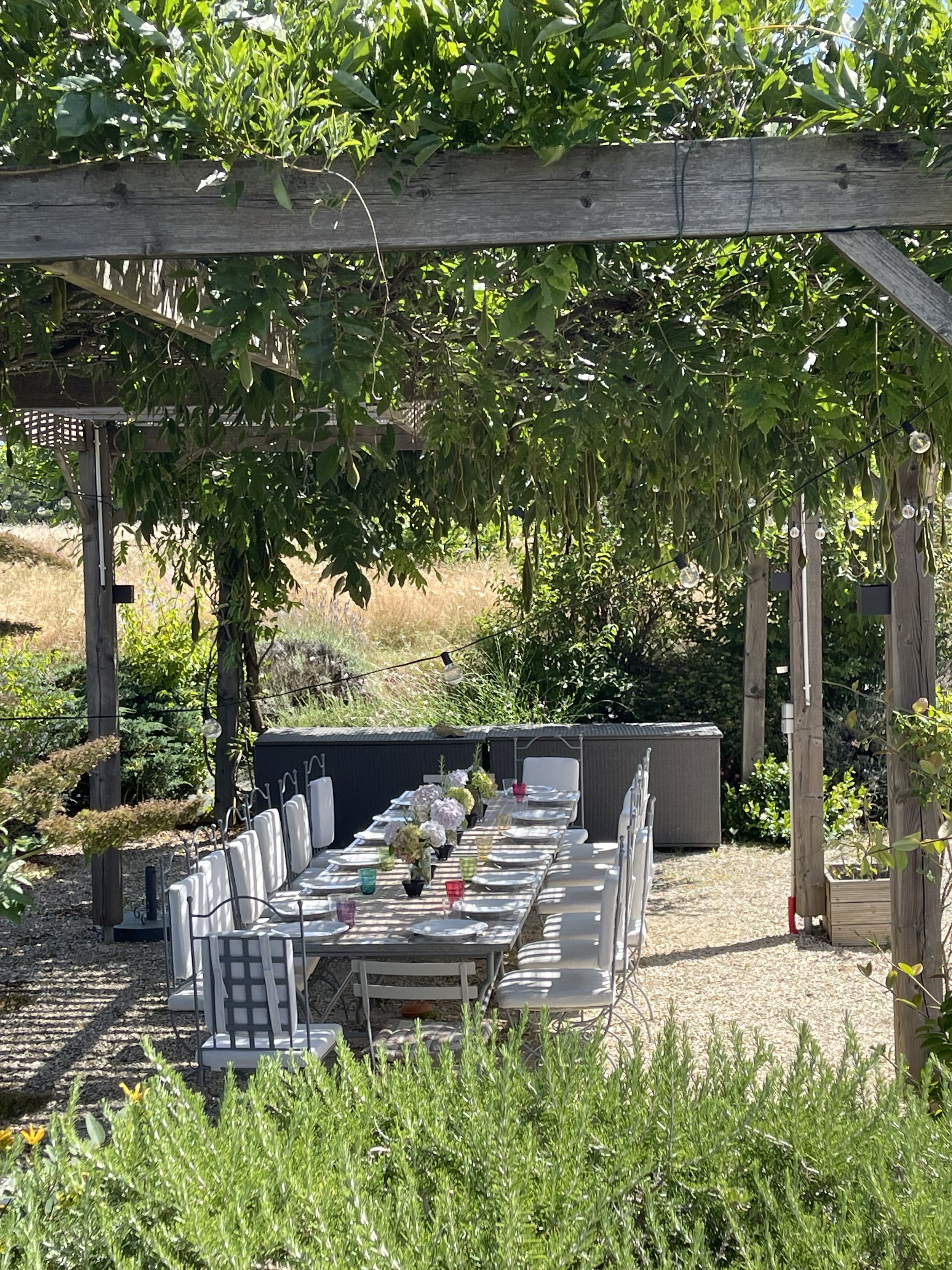 Kitchen courtyard
