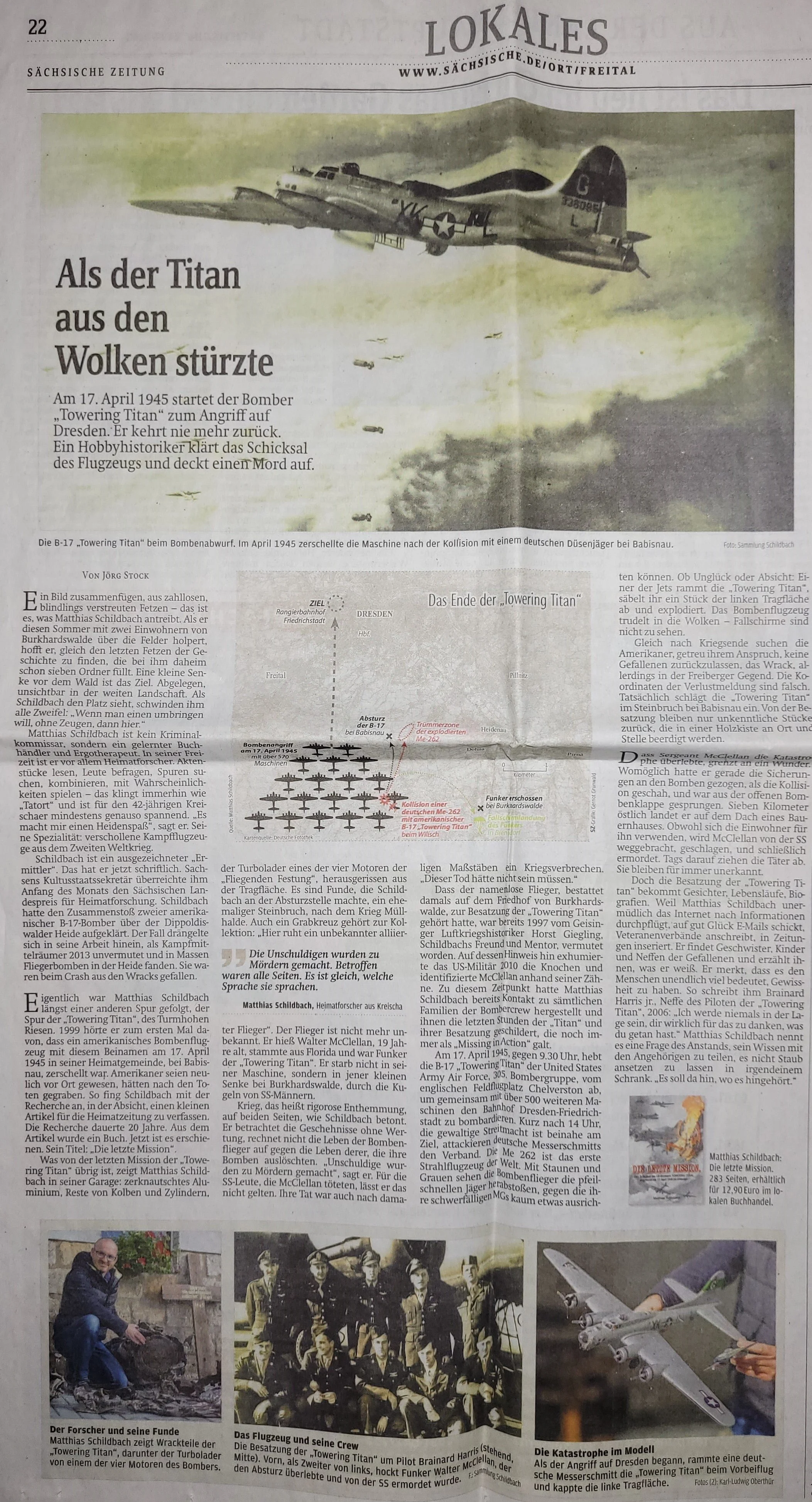 Als der Titan aus den Wolken stürzte