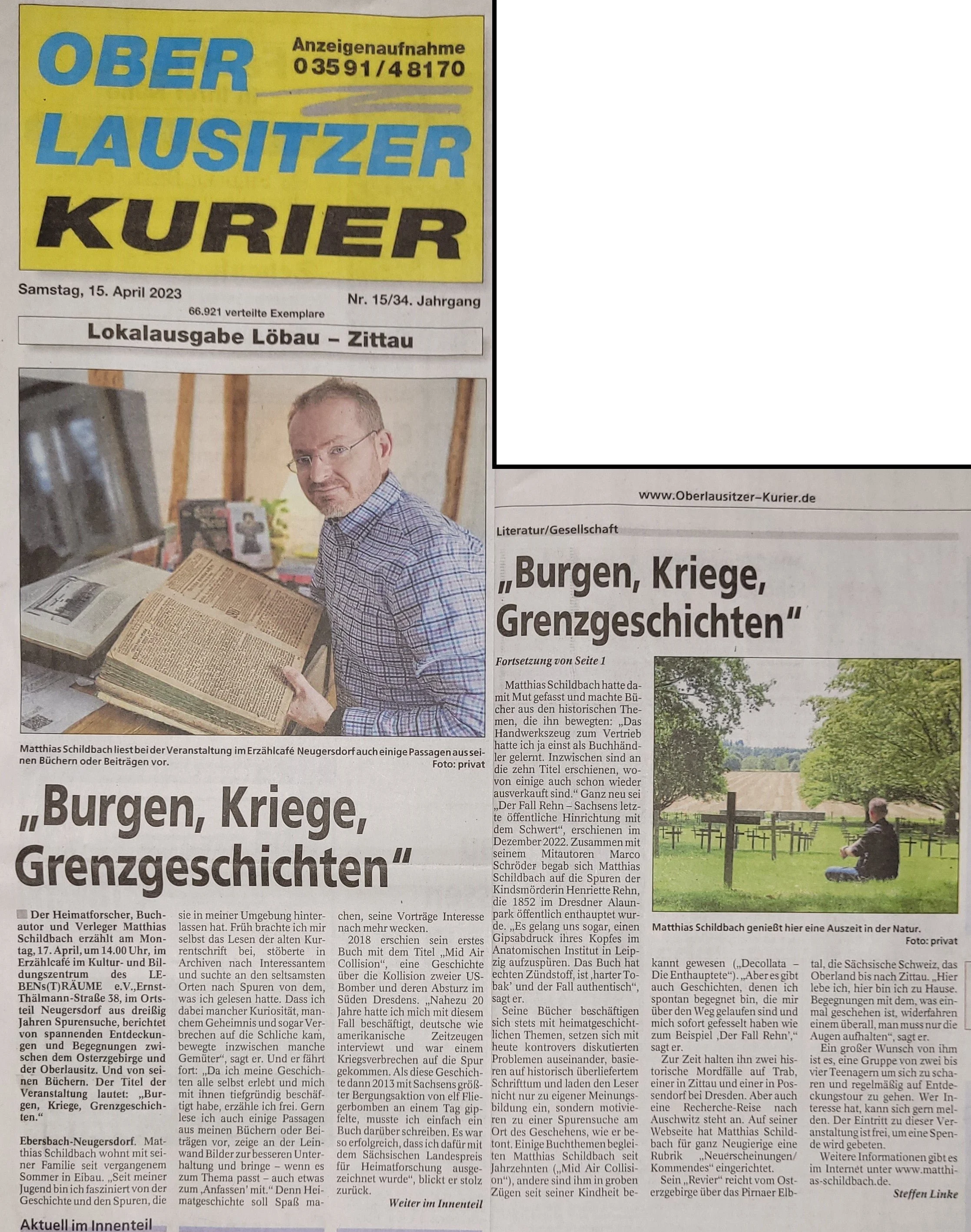 „Burgen, Kriege, Grenzgeschichten“