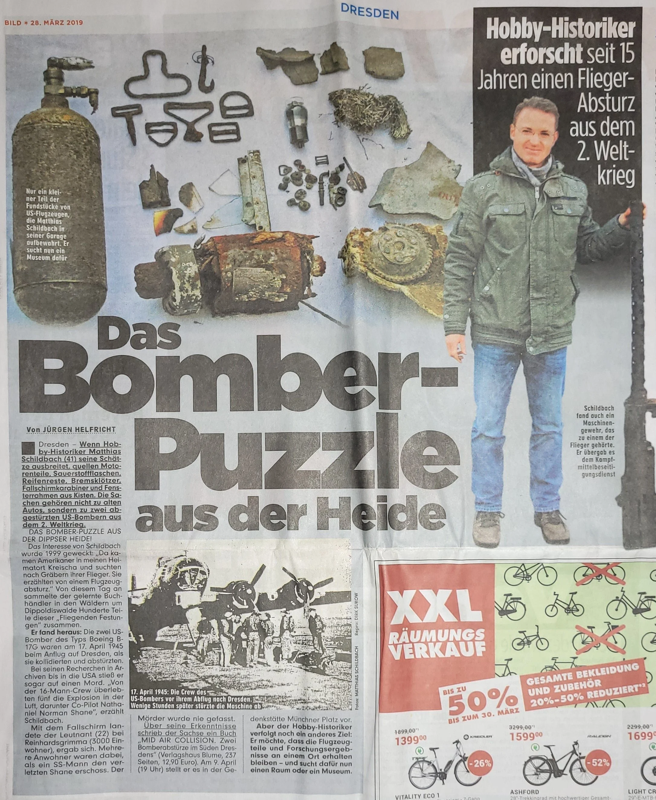 Das Bomber-Puzzle aus der Heide