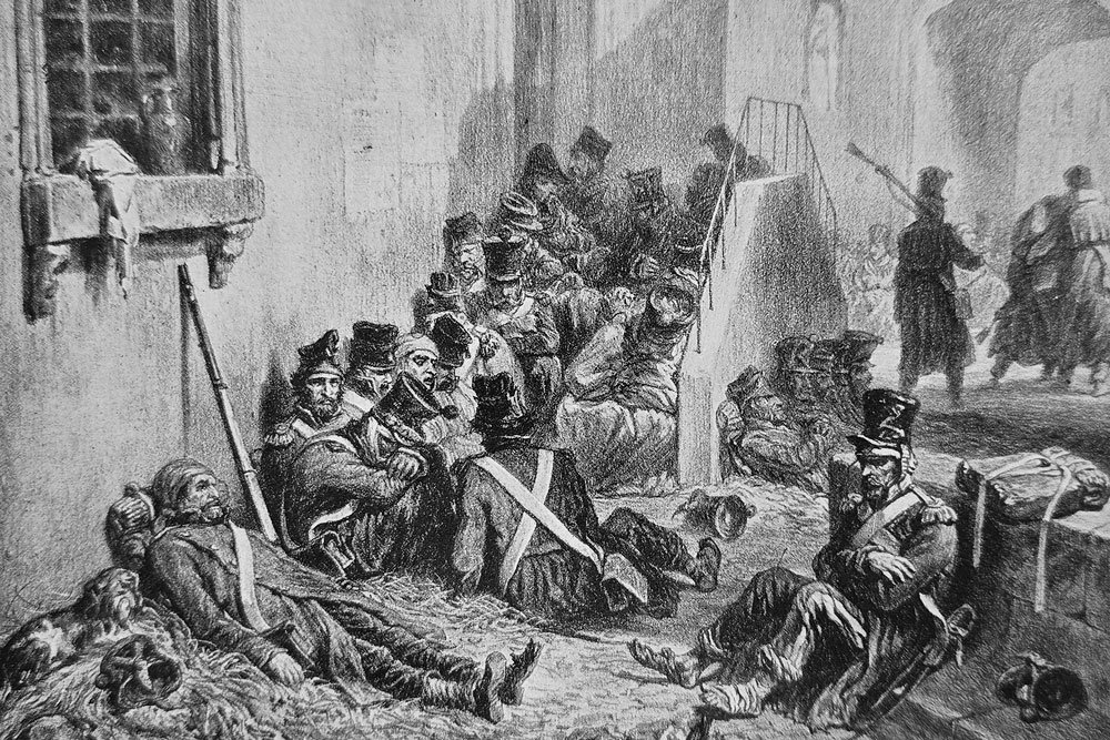schreckenszeit-1813_erschoepfte-soldaten-gasse.jpg