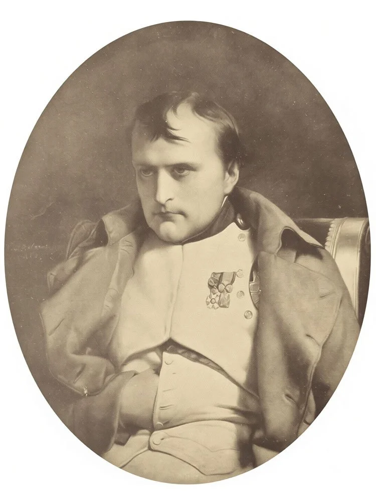 Napoleon Bonaparte: Zeitgenössisches Porträt des französischen Kaisers auf dem Höhepunkt der Auseinandersetzungen in Sachsen.