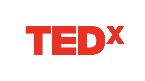 TEDx logo in red and black text.