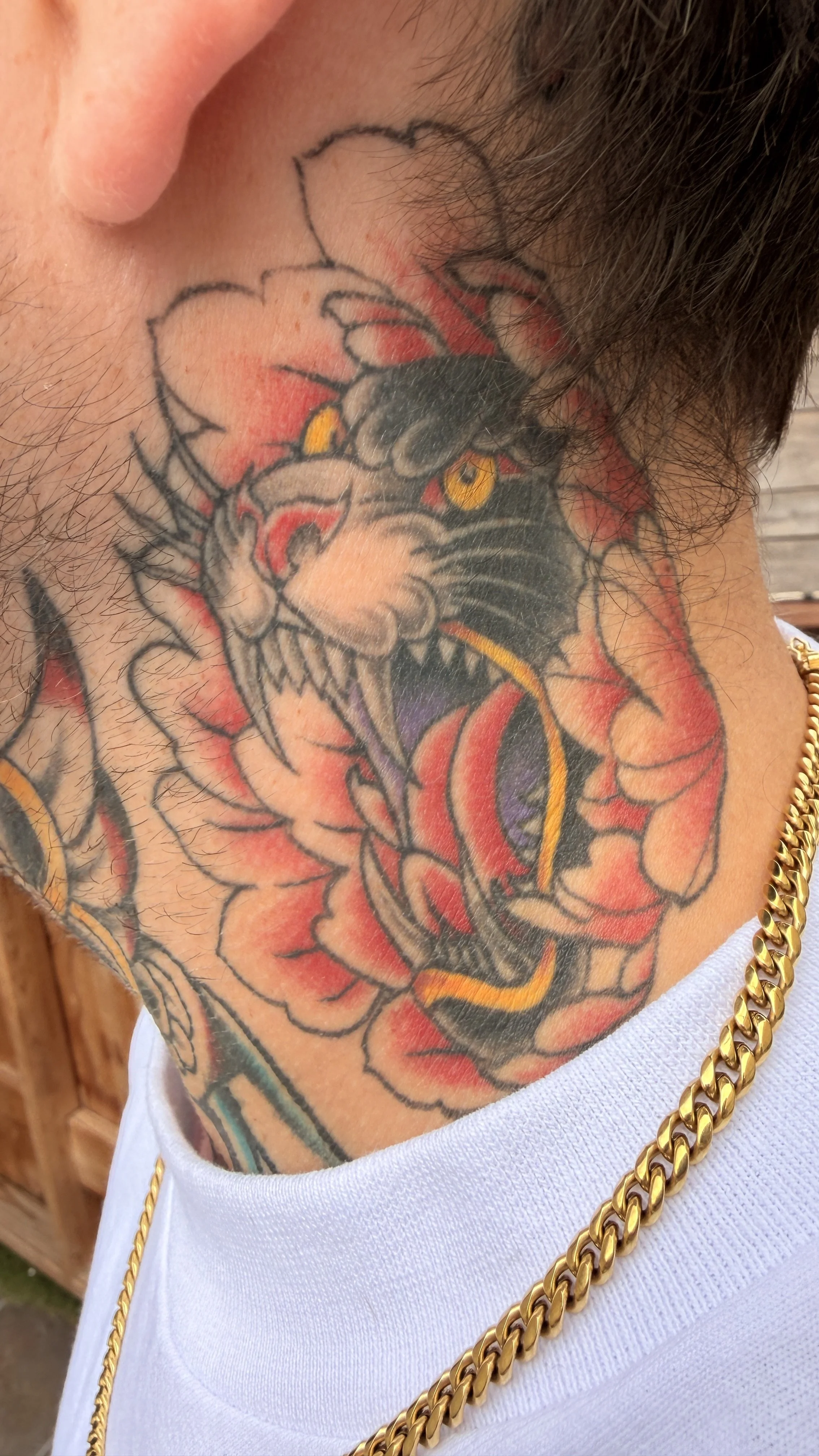 Custom Panther and Peony