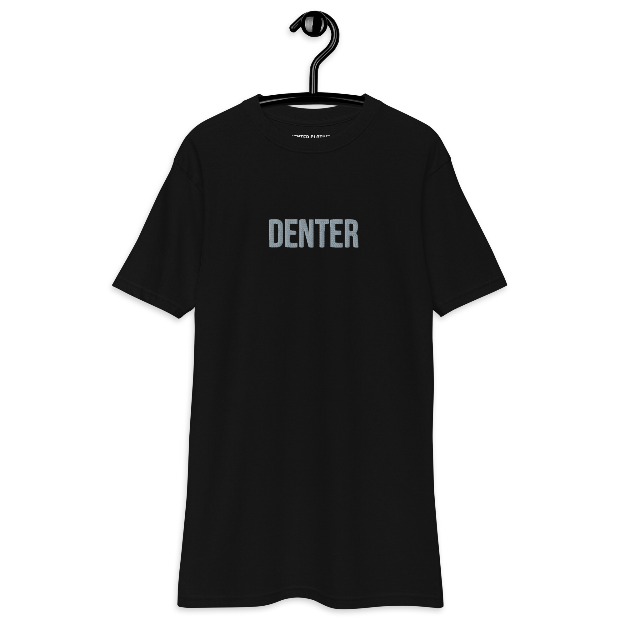 Premium Heavyweight Embroidered Tee: DENTER