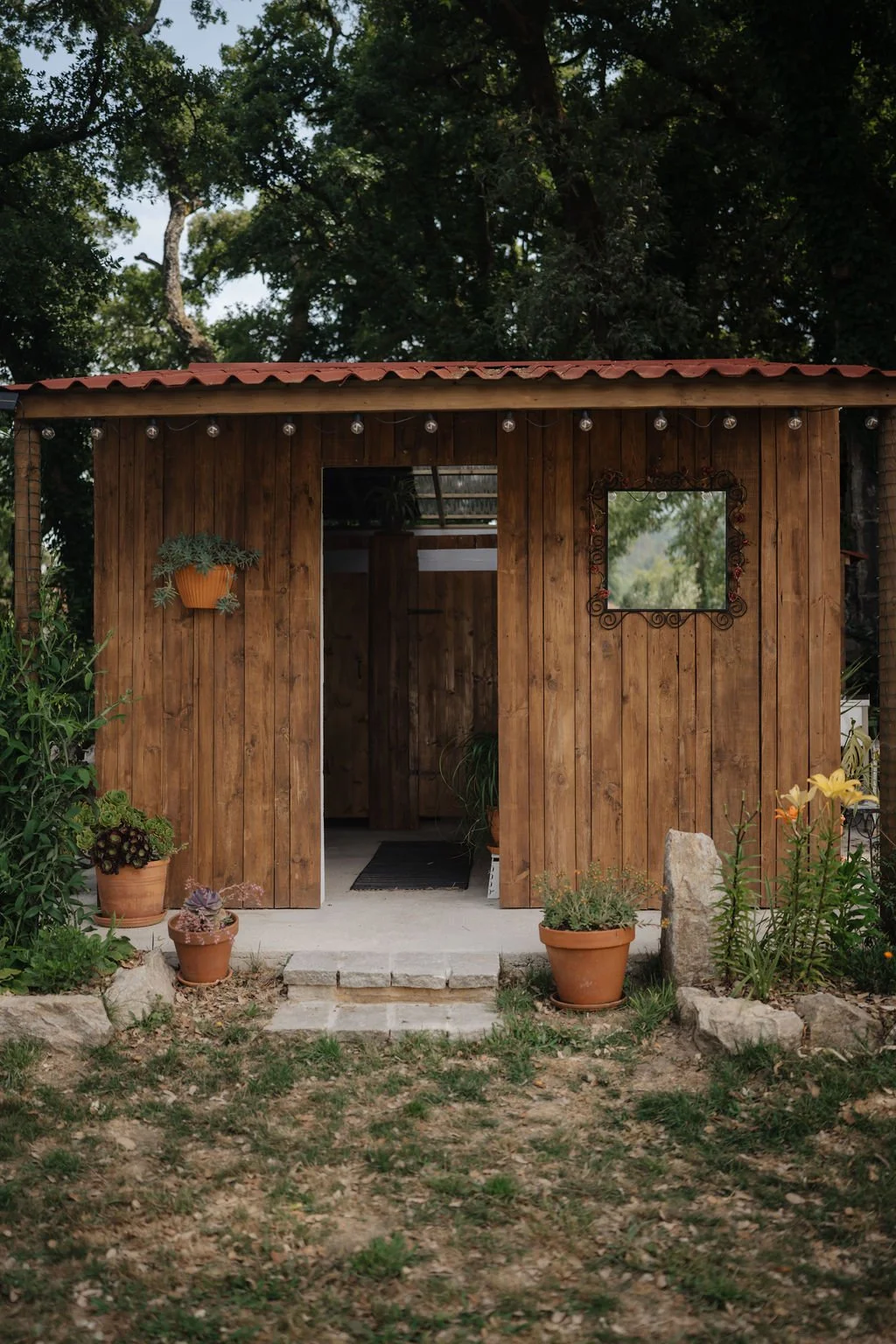 Glamping Washroom