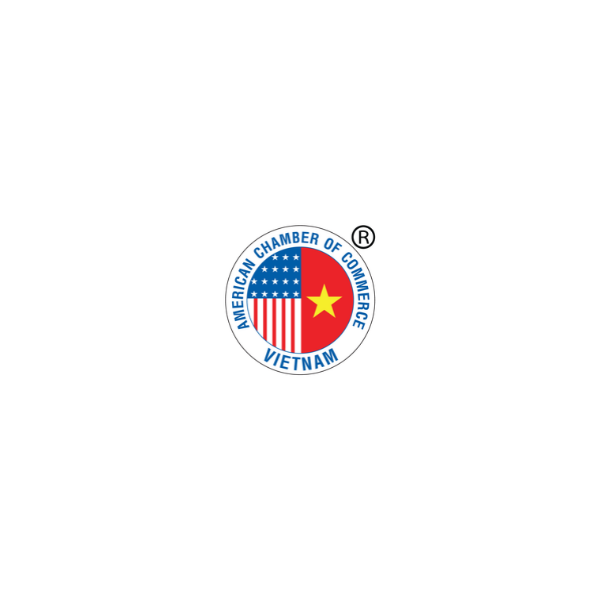 Logo of the American Chamber of Commerce Vietnam, one of the community partners supporting Vietnam Climate Week 2026