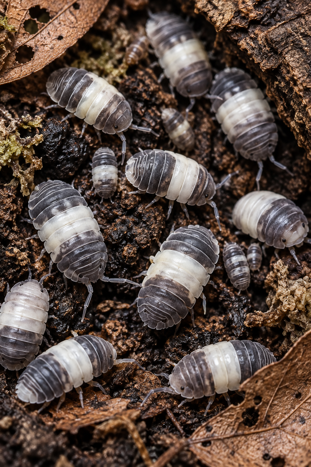 Panda King Isopods (10 Pieces)