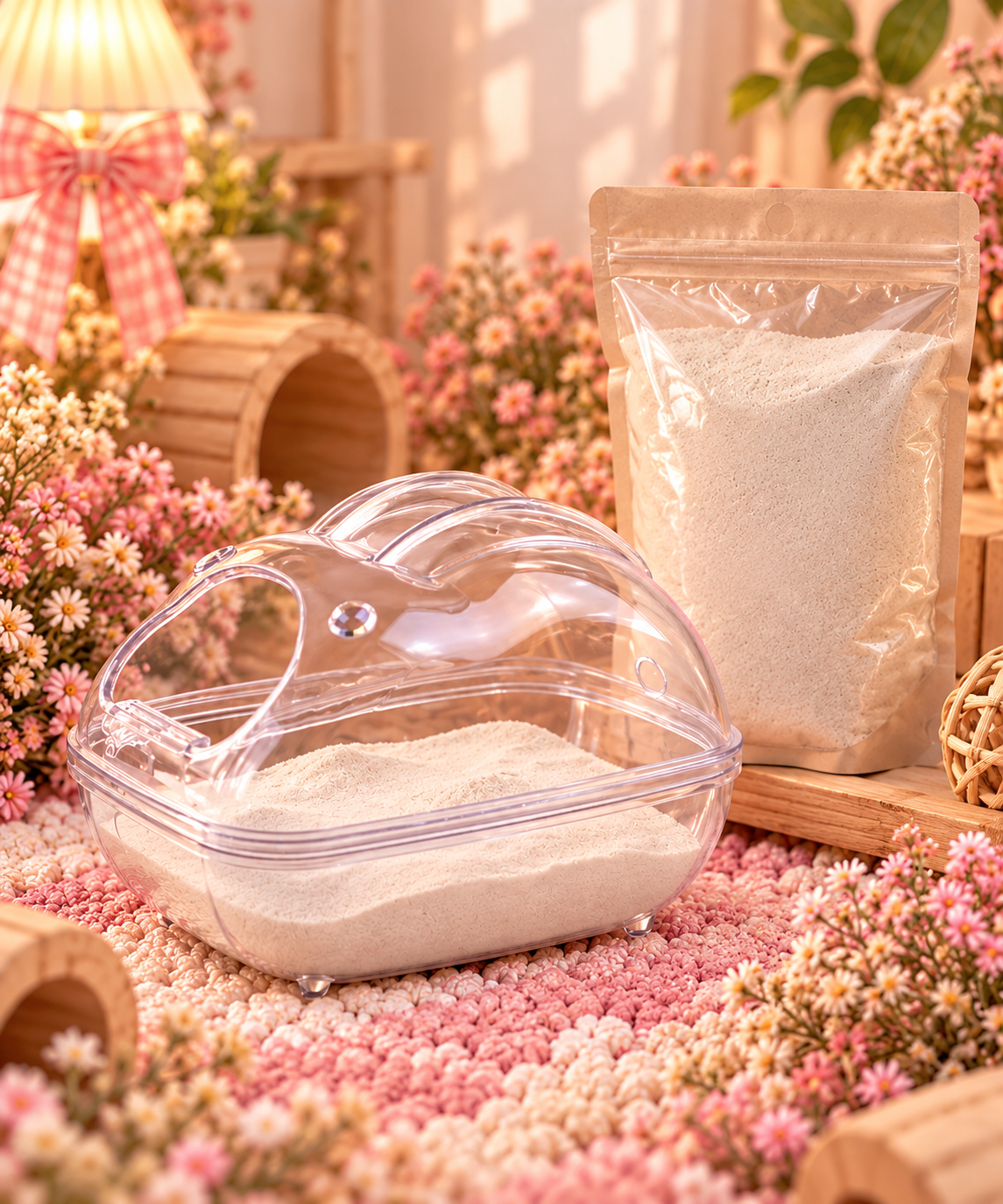 Hamster Bath and Sand Set