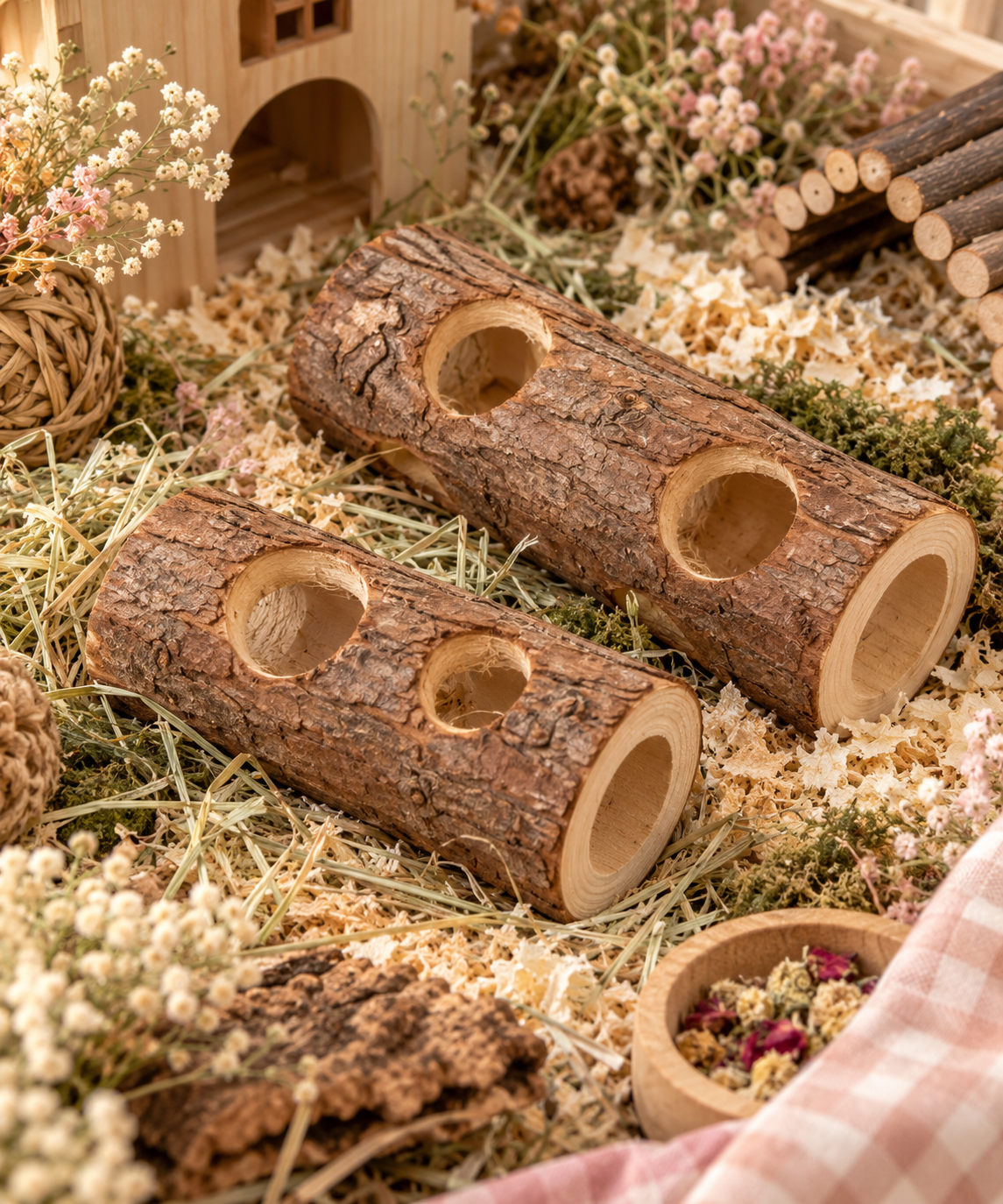 Hamster Woodland Tunnel Set