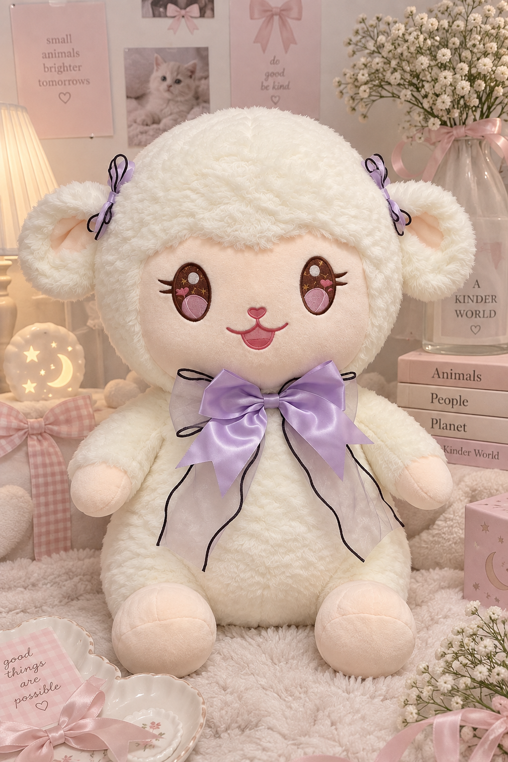 Lilac Moon Sheep Plushie