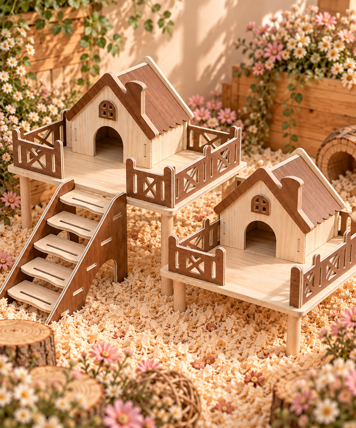 Hamster Climbing Village Set