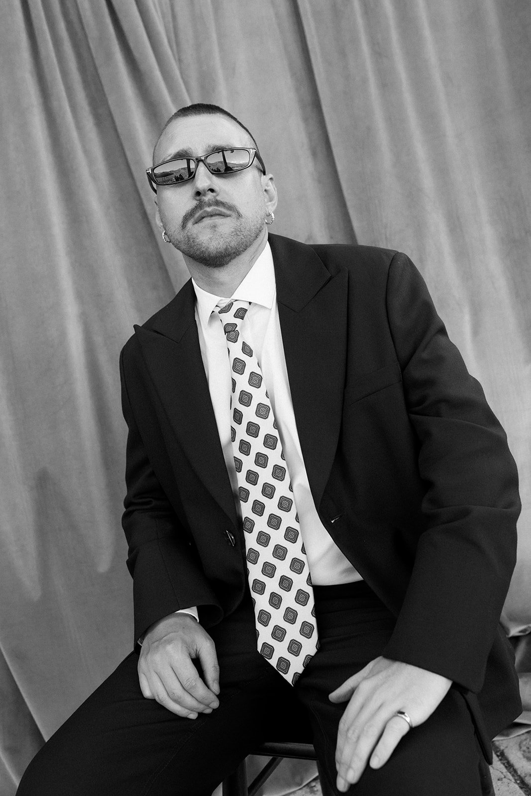 Wedding guest portrait photo booth in Cape Town, South Africa.
