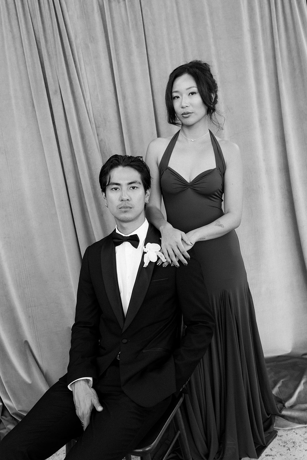 Wedding guest portrait photo booth in Cape Town, South Africa.