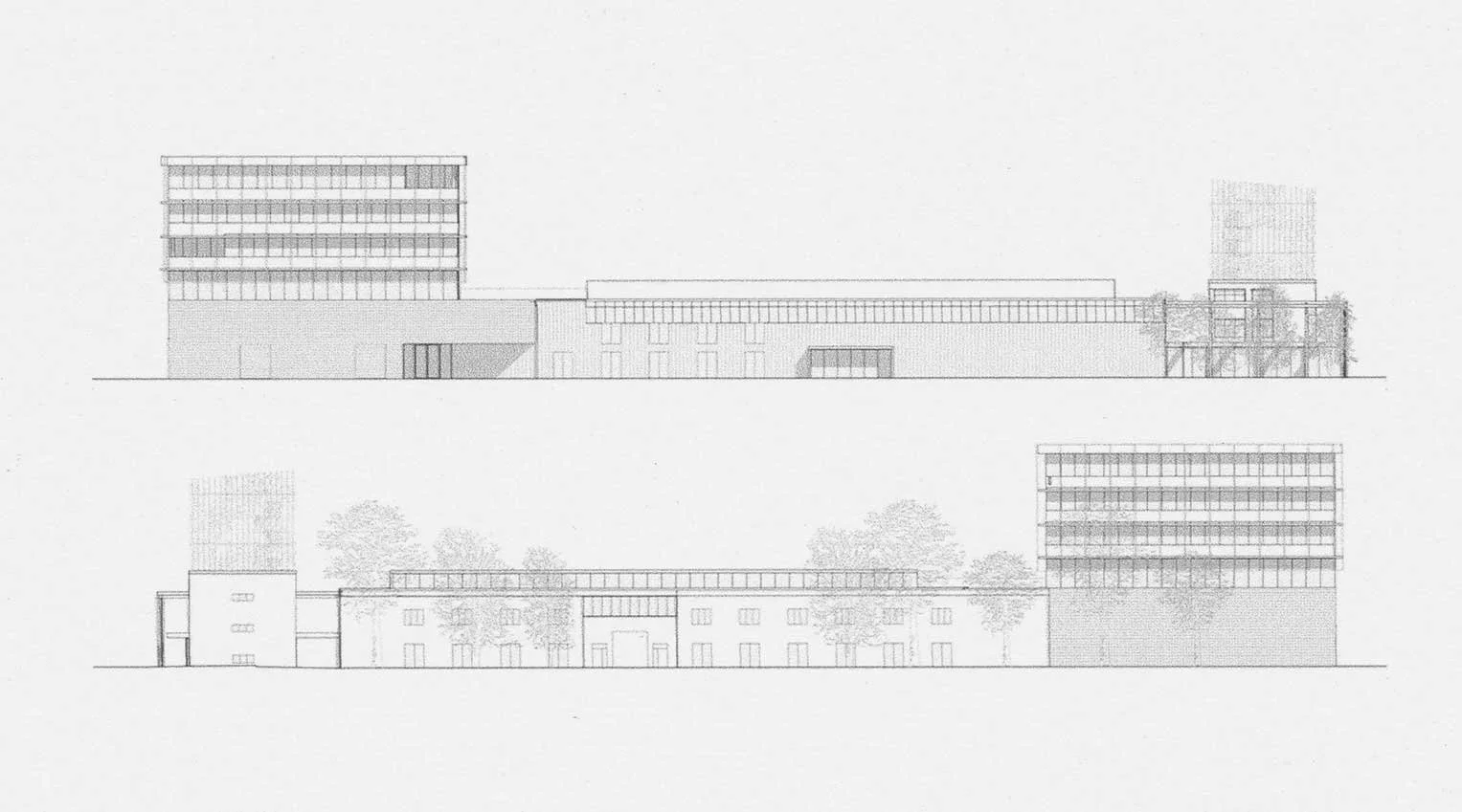 Kreativquartier Graz Bauplan Seitenansicht Stand Frühjahr 2026 Hofritter Richter Architekten