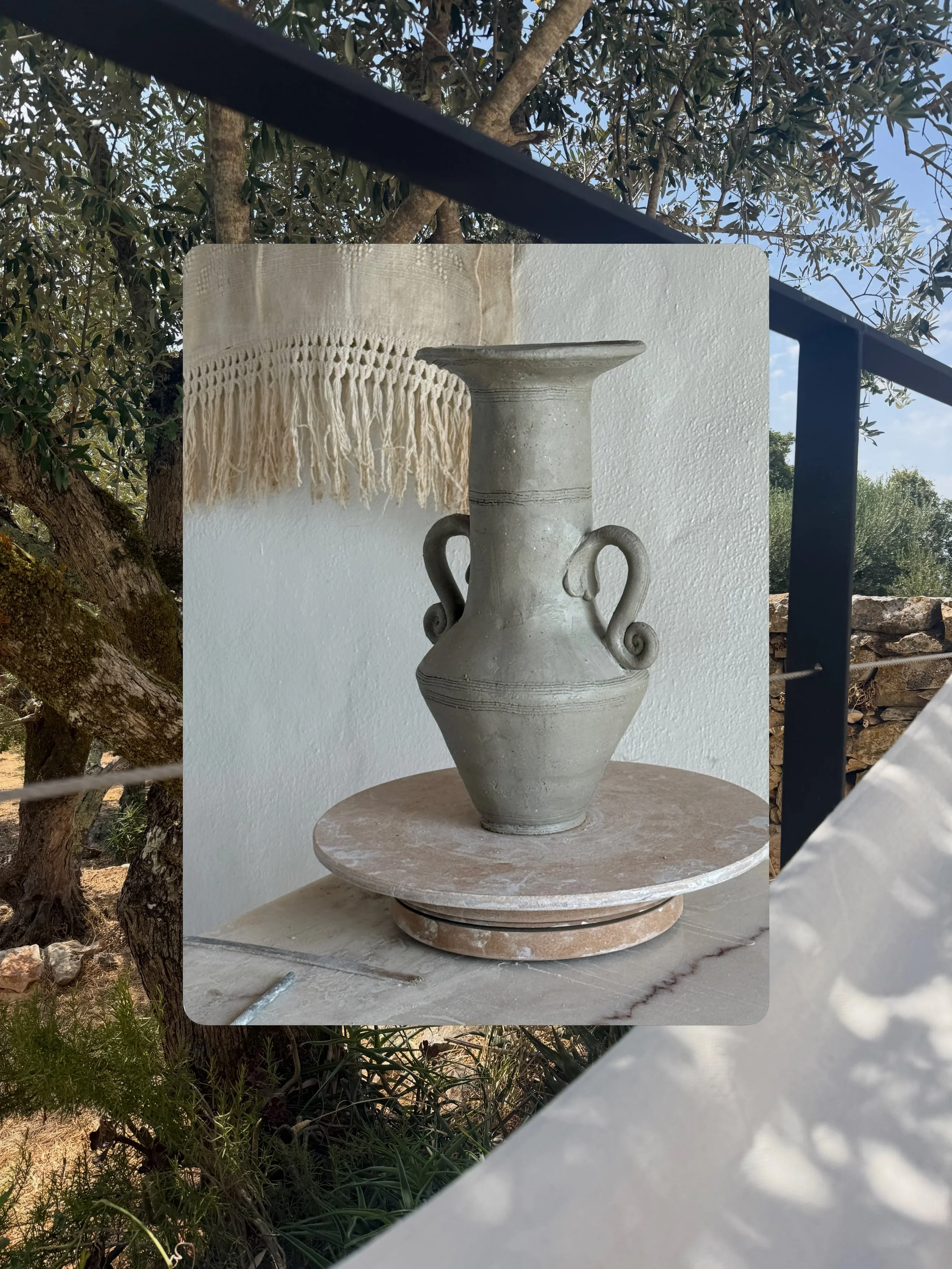 A snapshot of this week in Portugal 📷  I&rsquo;m not yet sure if the pieces from life and work this week will come back to Dubai with me or stay on site at Casa Adega. They seem &lsquo;at home&rsquo; here for now at least.