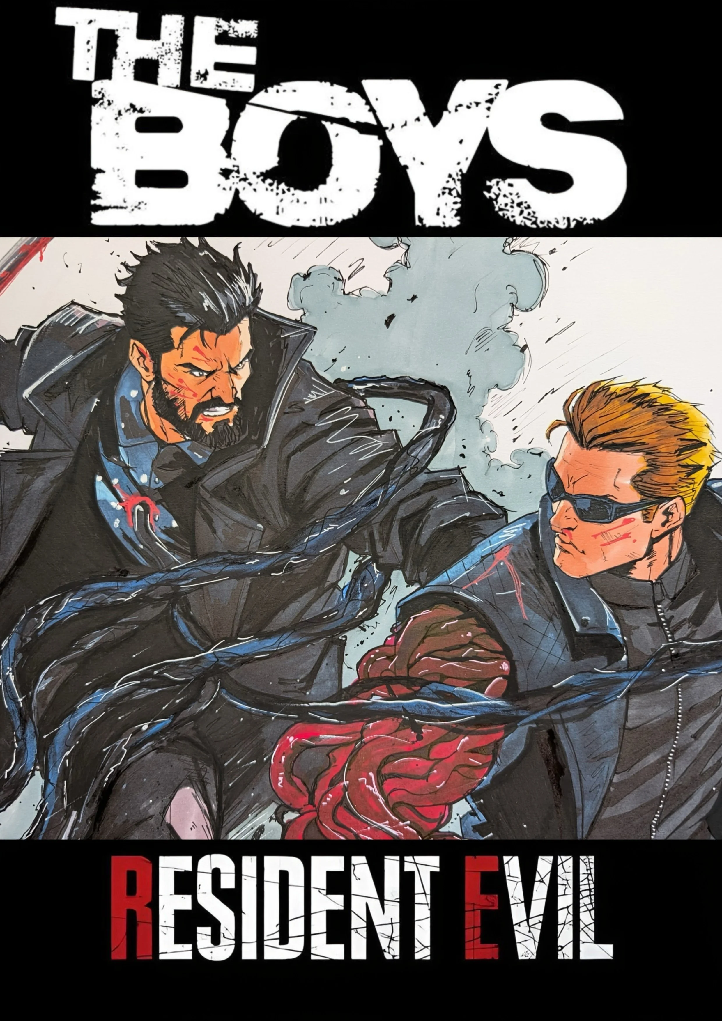Billy Butcher vs Albert Wesker