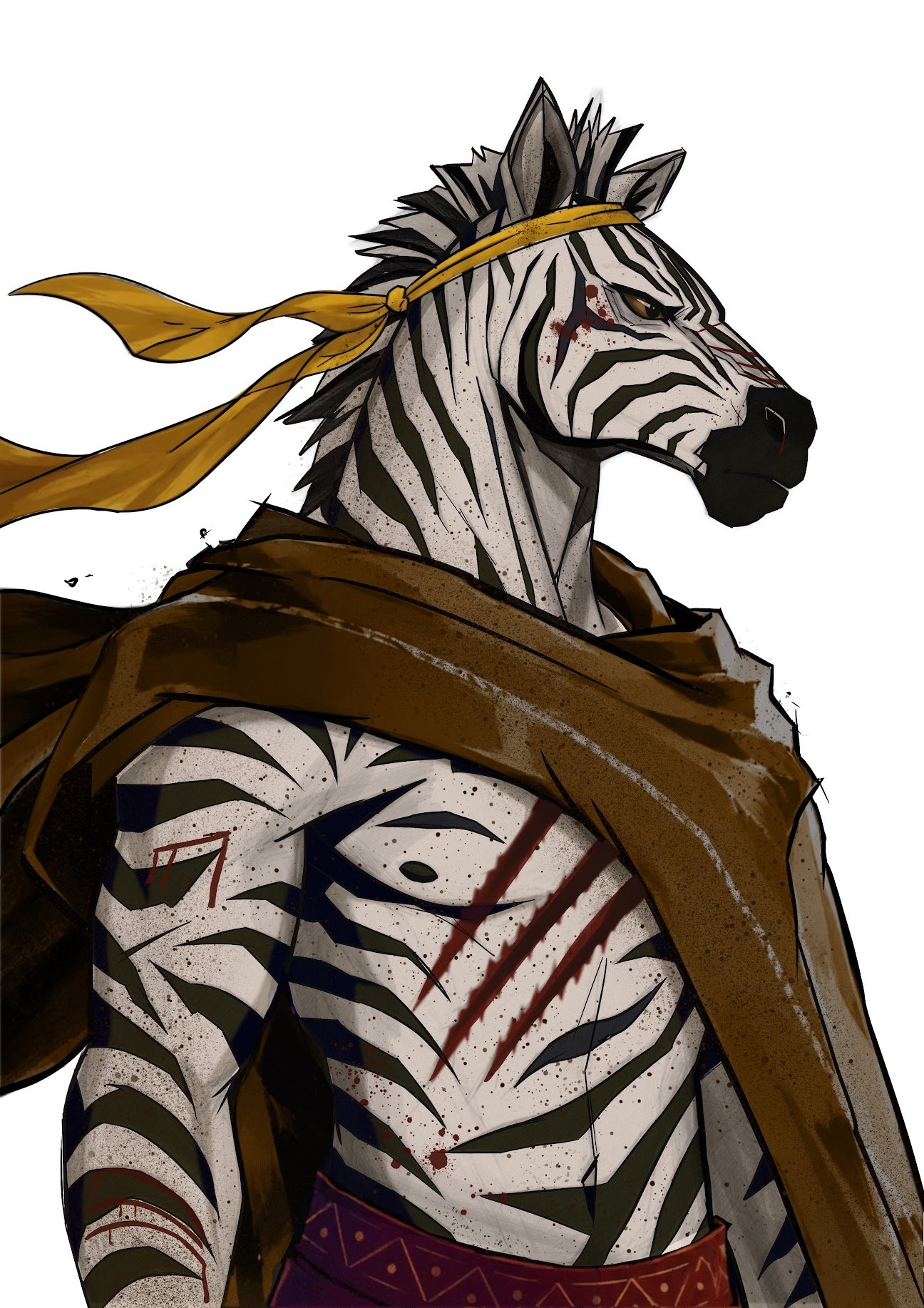 Zebra man