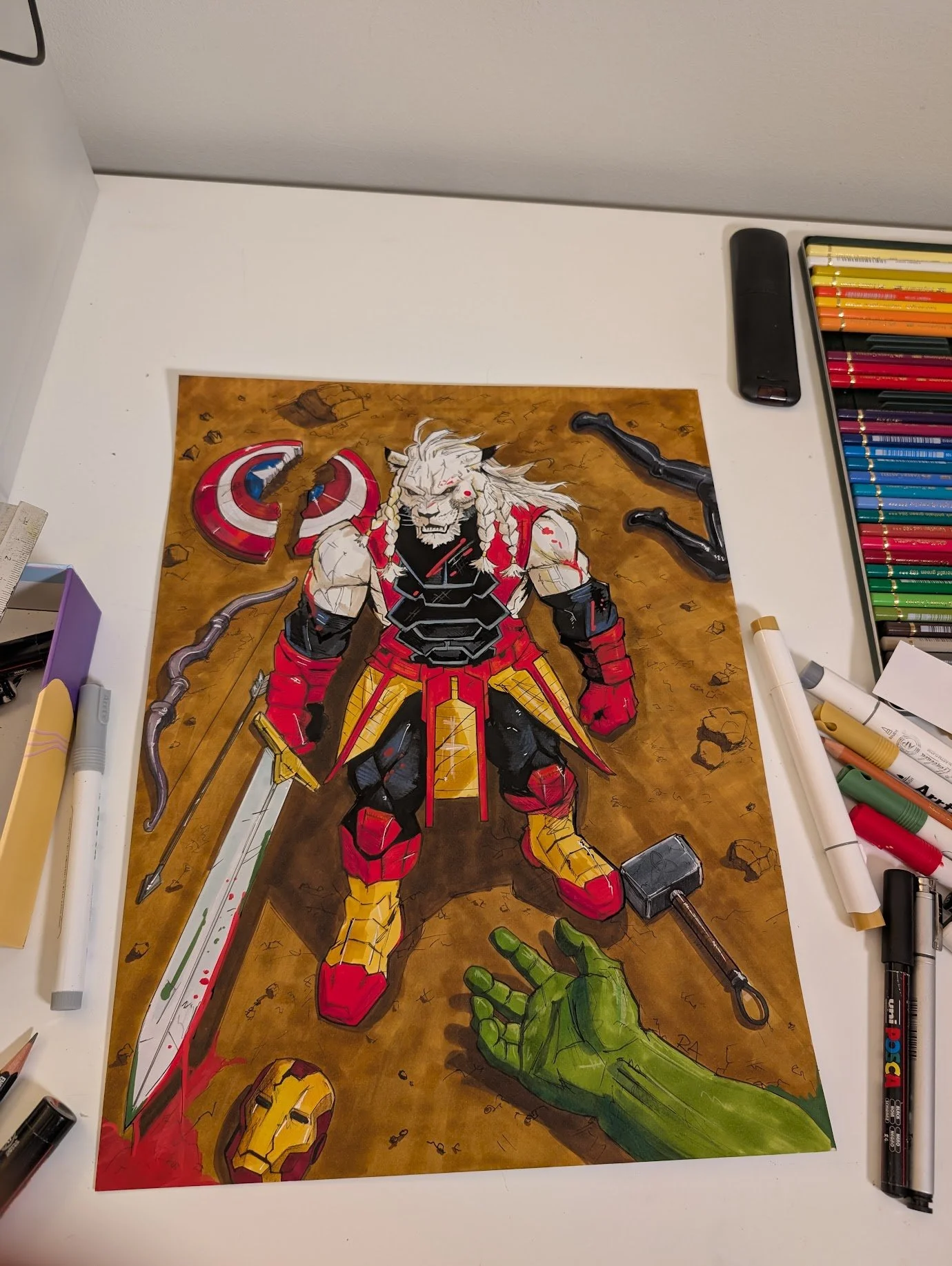 Battle Beast vs The Avengers