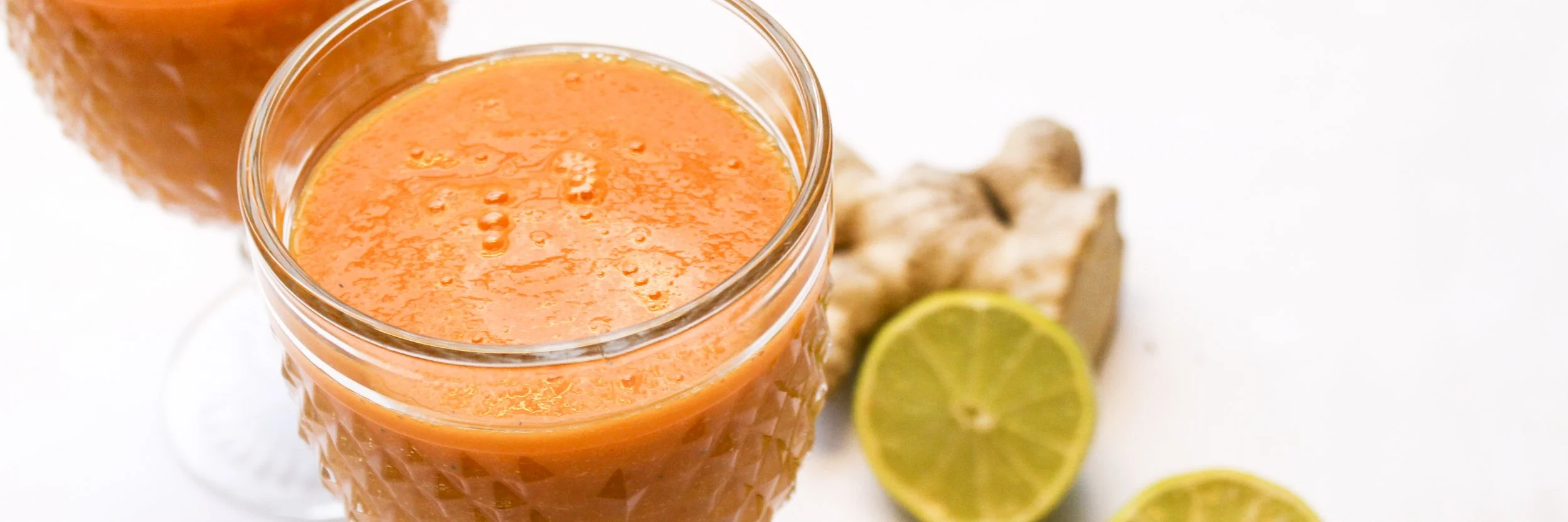 Mango, Wortel &amp; Gember Smoothie