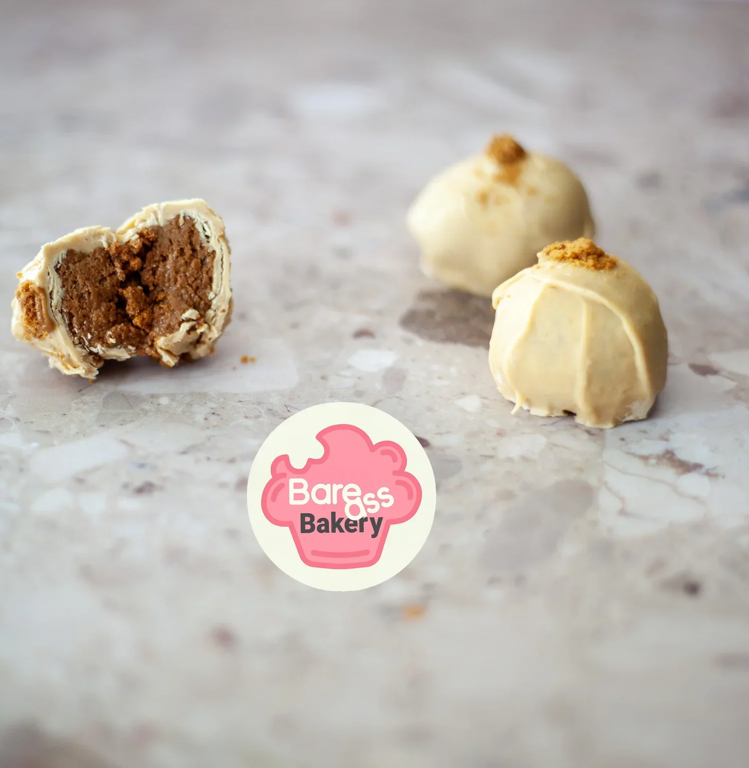 Biscoff Caramilk Wonky Balls